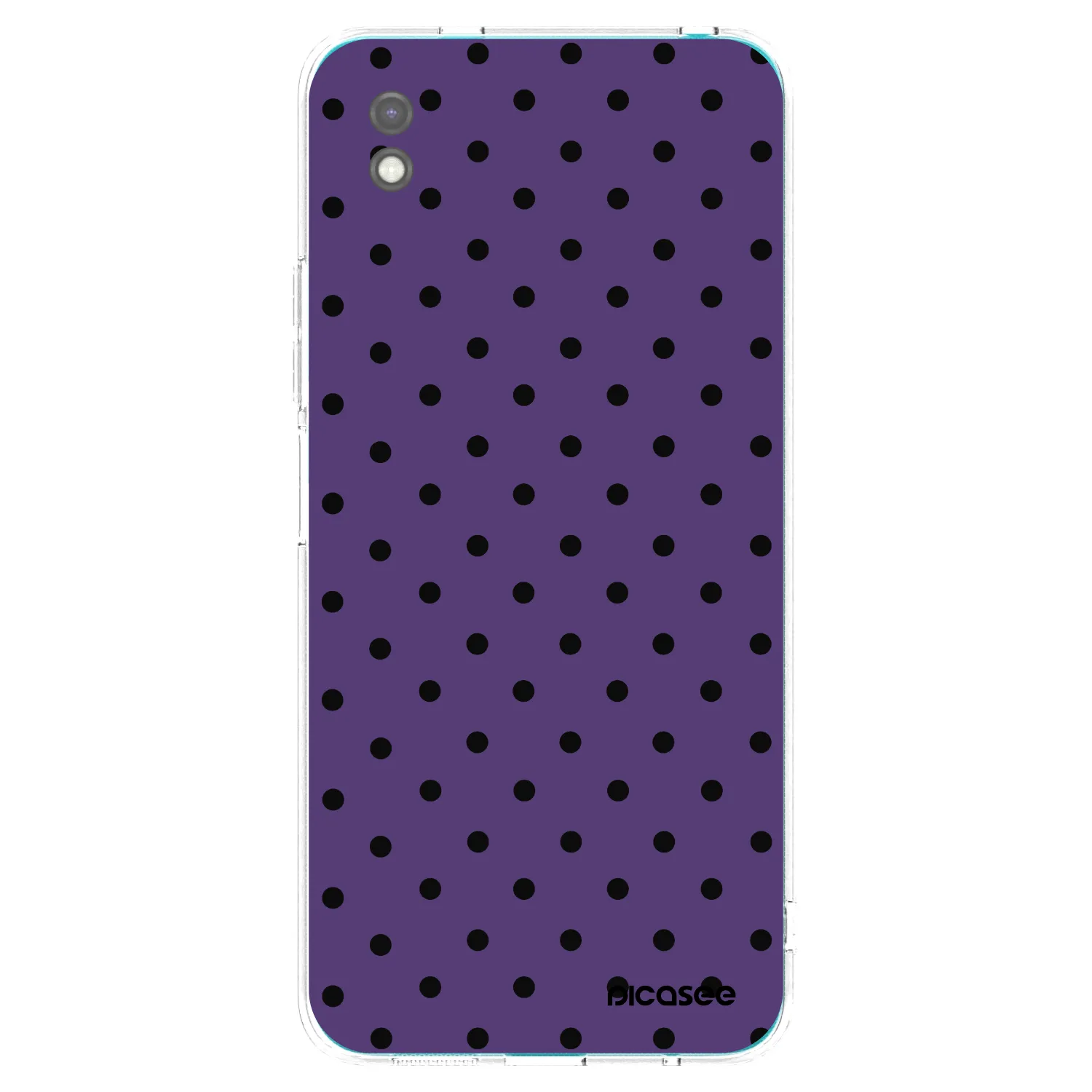 Picasee silikonowe czarne etui na Xiaomi Redmi 9A - Flickers 2