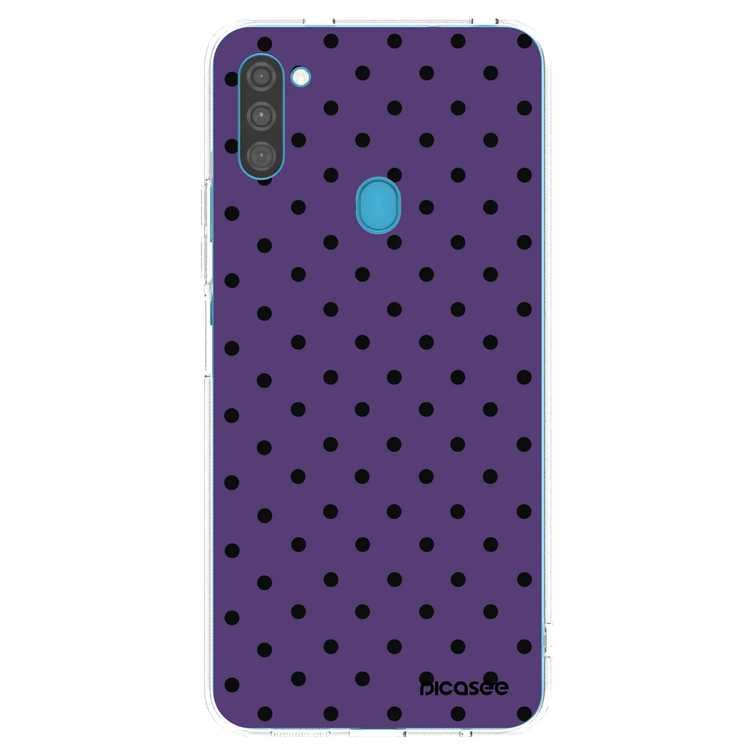 Picasee silikonowe przeźroczyste etui na Samsung Galaxy M11 - Flickers 2