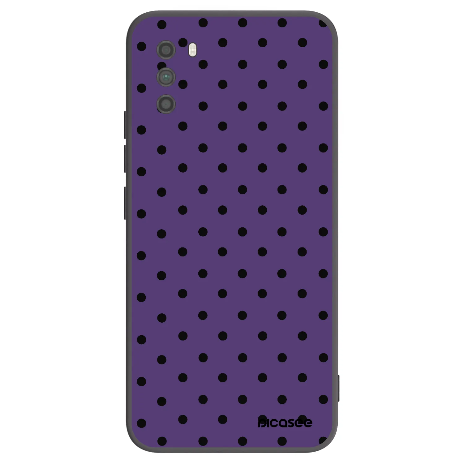 Picasee silikonowe czarne etui na Xiaomi Poco M3 - Flickers 2