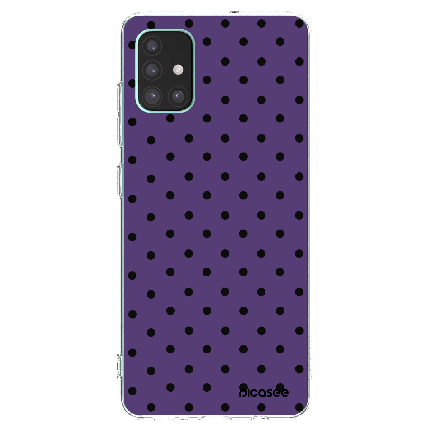 Picasee silikonowe przeźroczyste etui na Samsung Galaxy M51 M515F - Flickers 2