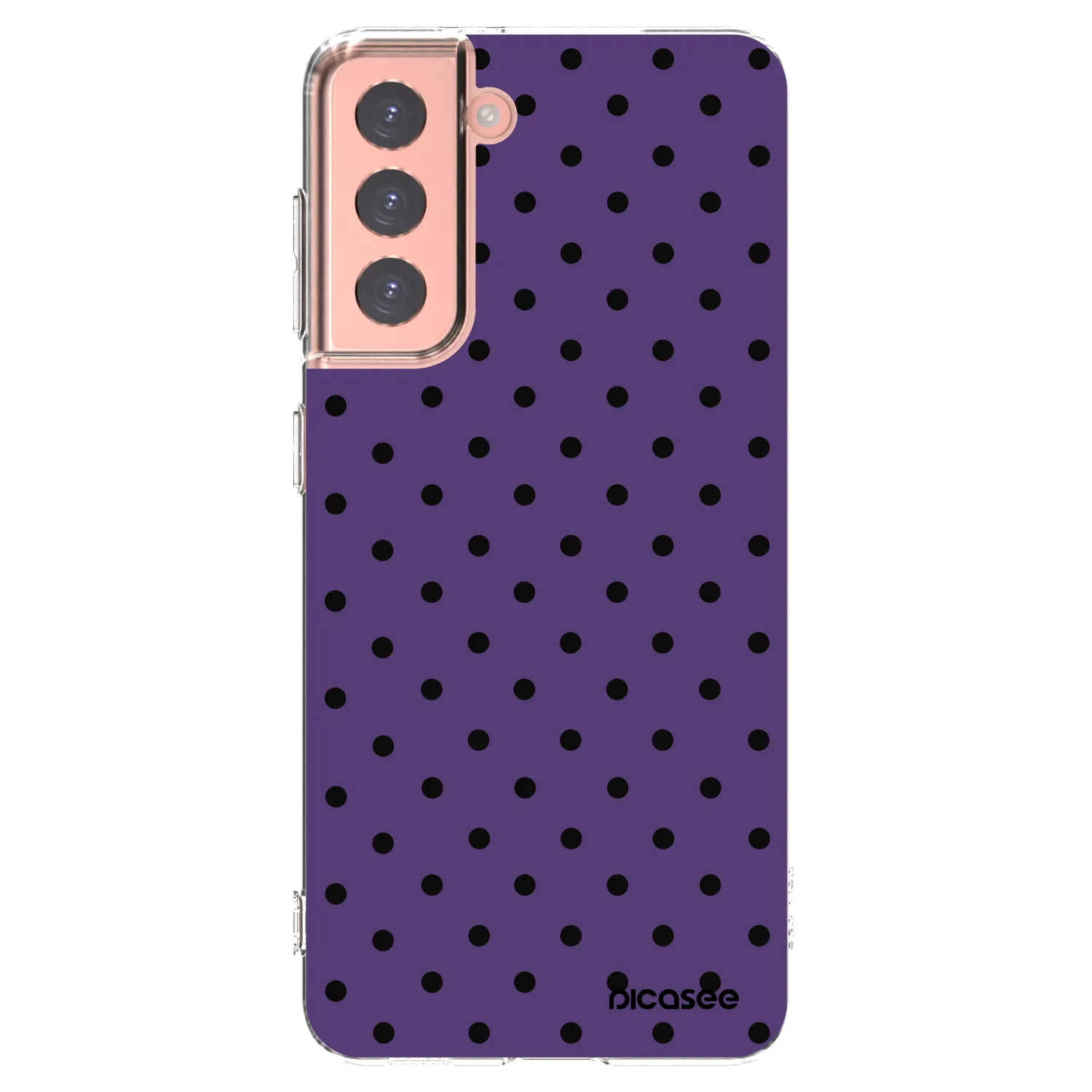 Picasee silikonowe przeźroczyste etui na Samsung Galaxy S21 5G G991B - Flickers 2