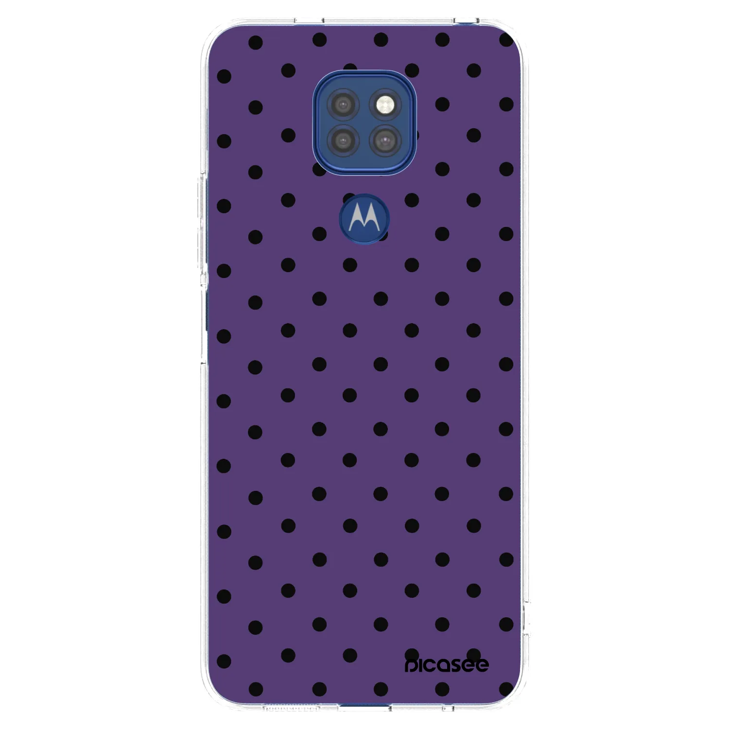 Picasee silikonowe przeźroczyste etui na Motorola Moto G9 Play - Flickers 2