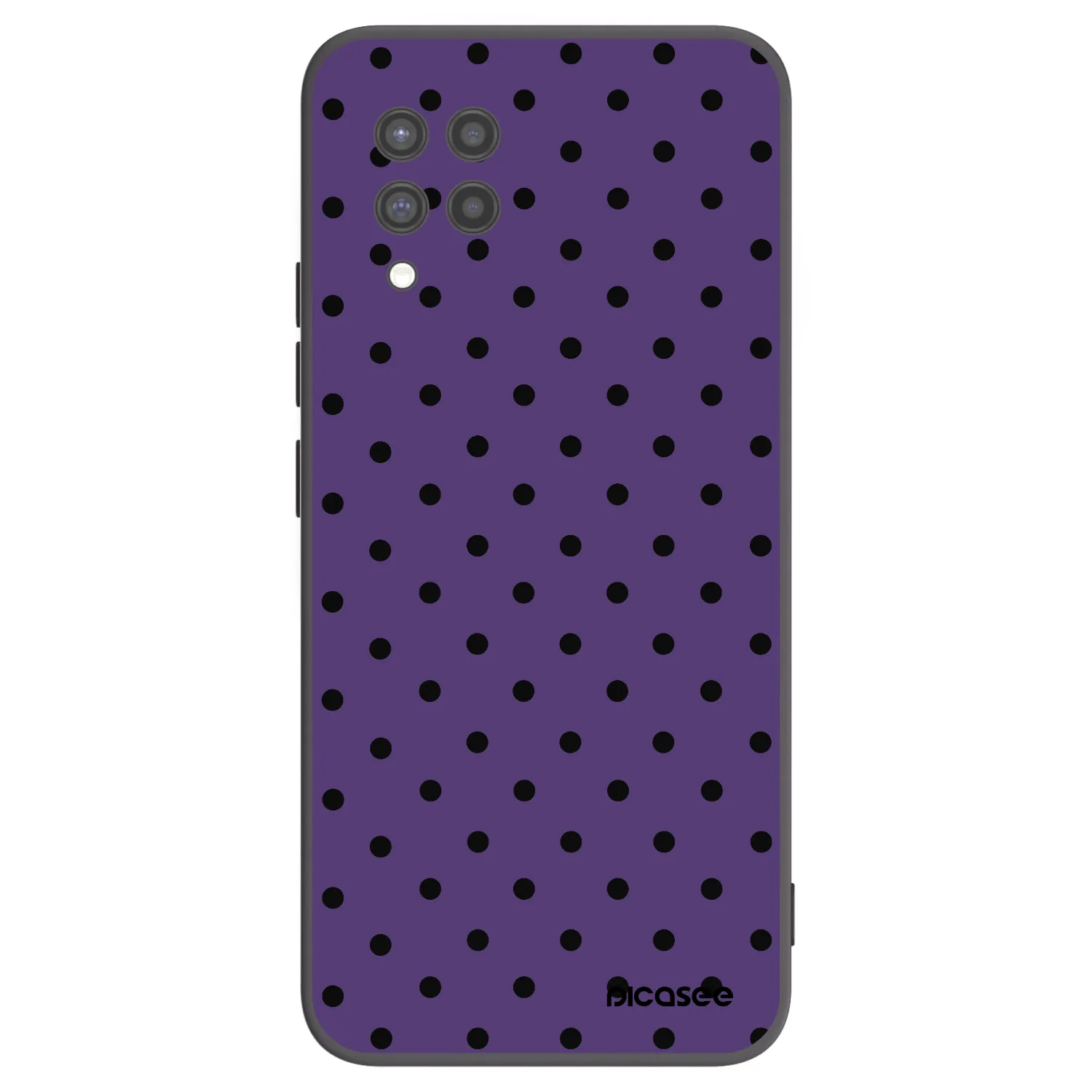 Picasee silikonowe czarne etui na Samsung Galaxy A42 A426B - Flickers 2