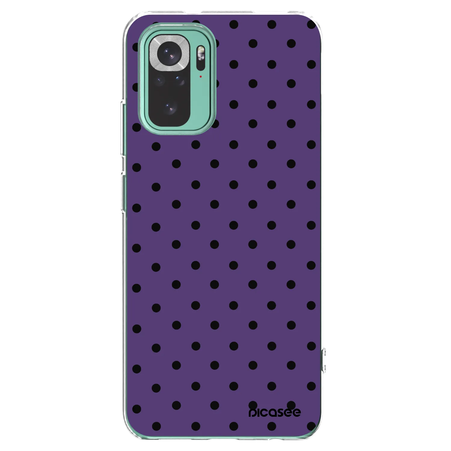 Picasee silikonowe przeźroczyste etui na Xiaomi Redmi Note 10 Pro - Flickers 2
