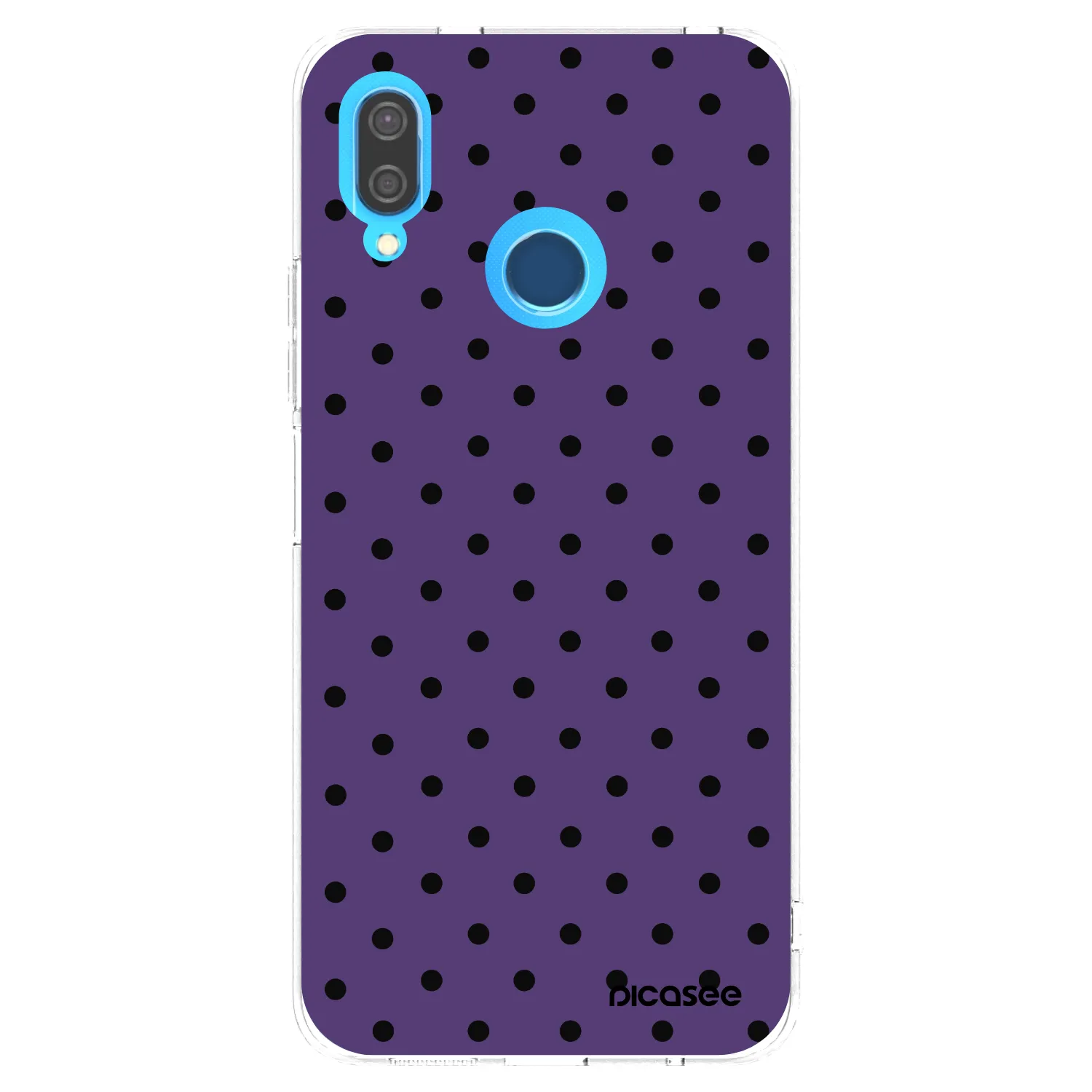 Picasee silikonowe przeźroczyste etui na Huawei P20 Lite - Flickers 2