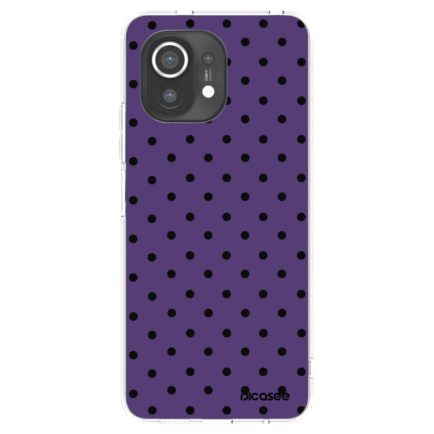 Picasee silikonowe przeźroczyste etui na Xiaomi Mi 11 - Flickers 2