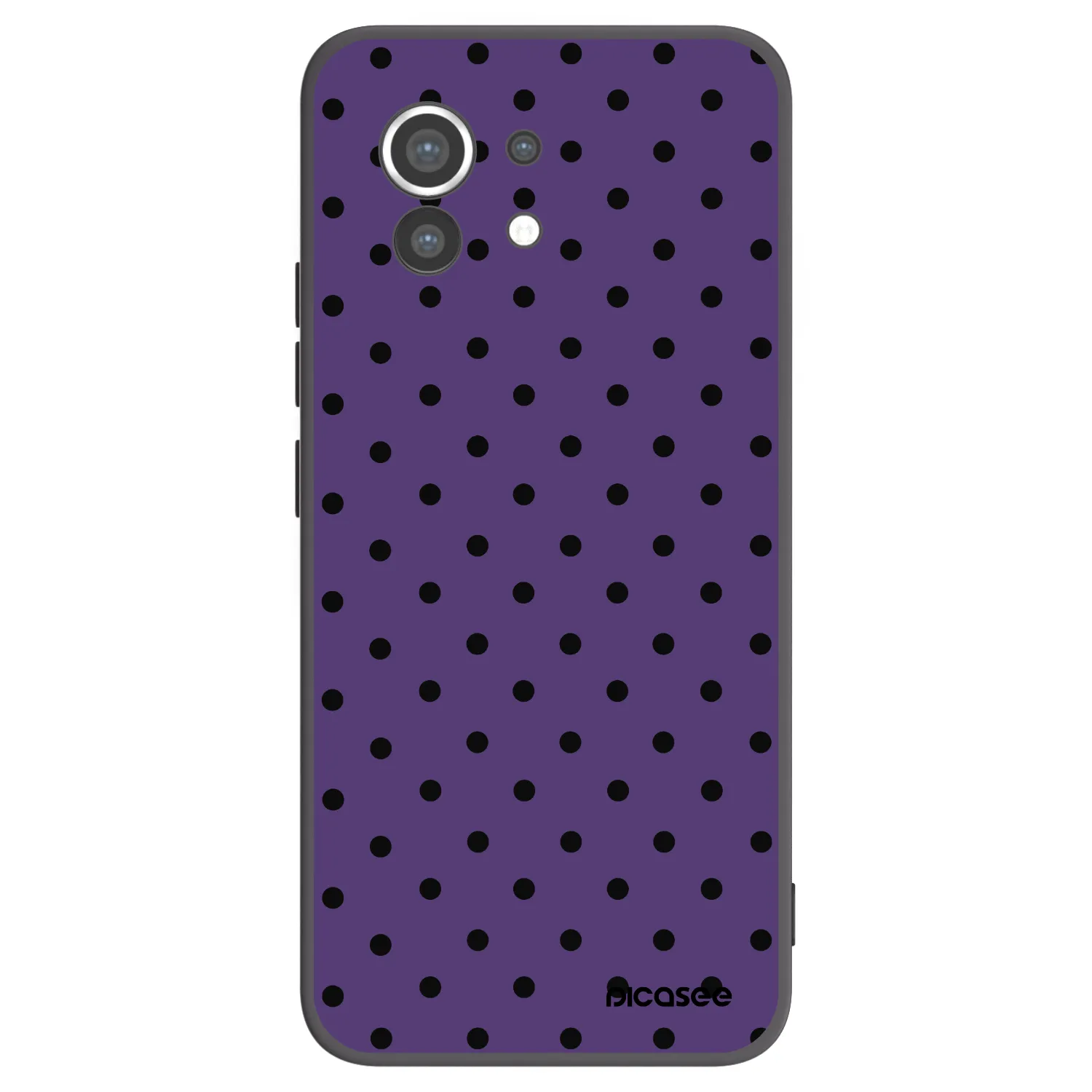 Picasee silikonowe czarne etui na Xiaomi Mi 11 - Flickers 2