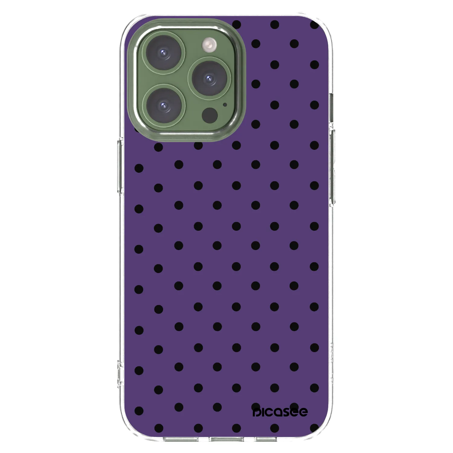 Picasee silikonowe przeźroczyste etui na Apple iPhone 13 Pro - Flickers 2