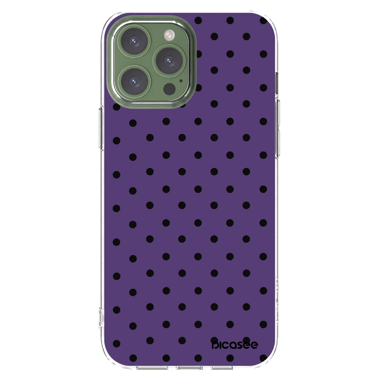 Picasee silikonowe przeźroczyste etui na Apple iPhone 13 Pro Max - Flickers 2