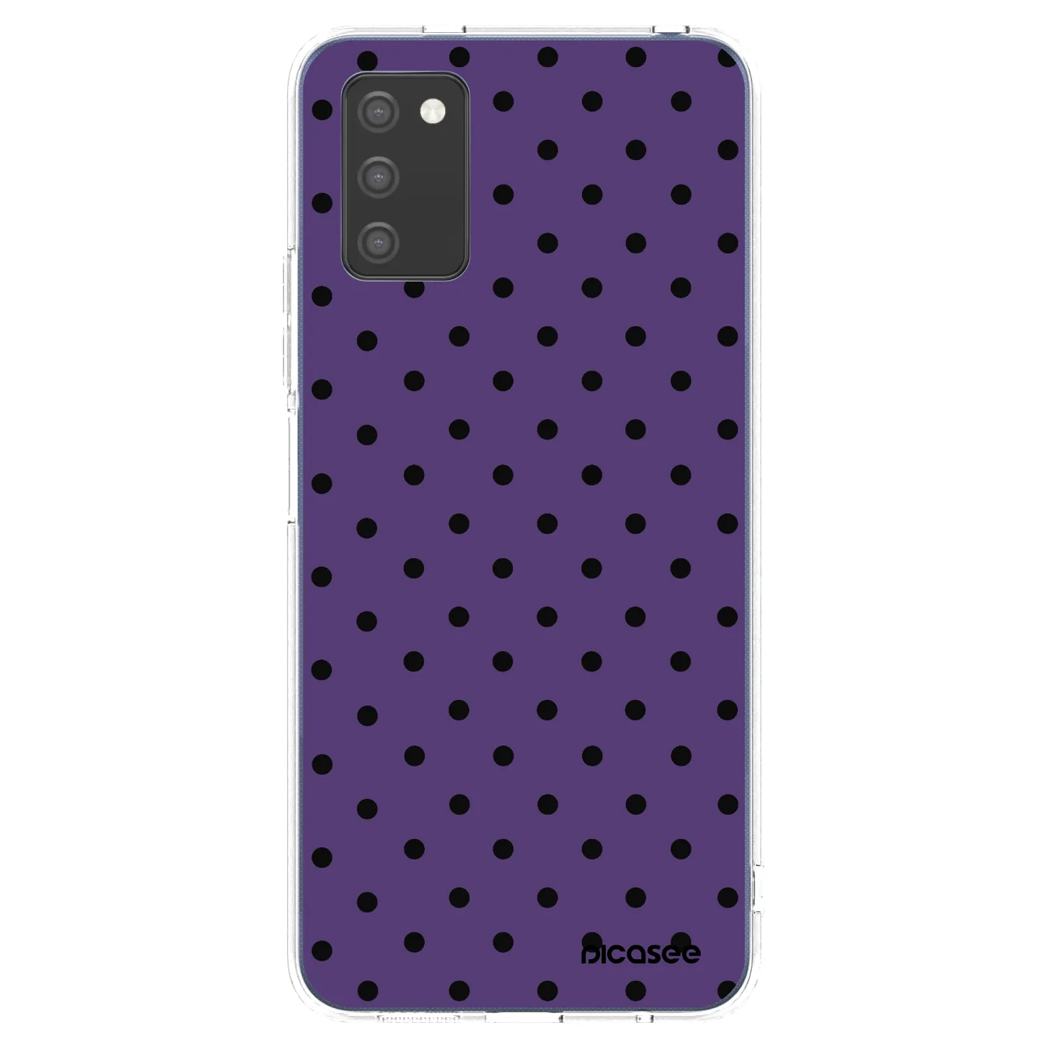 Picasee silikonowe przeźroczyste etui na Samsung Galaxy A02s A025G - Flickers 2