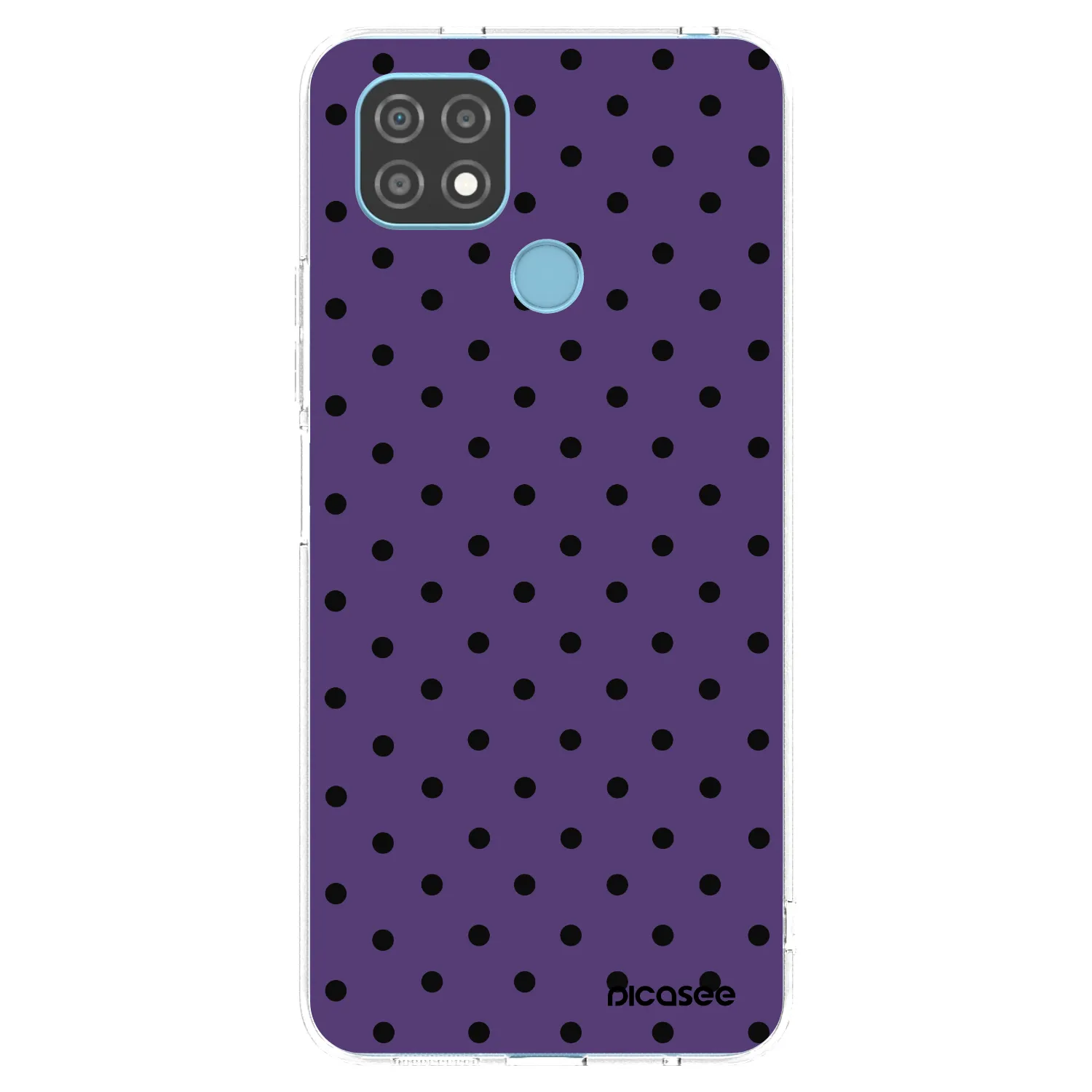 Picasee silikonowe przeźroczyste etui na Realme C21 - Flickers 2