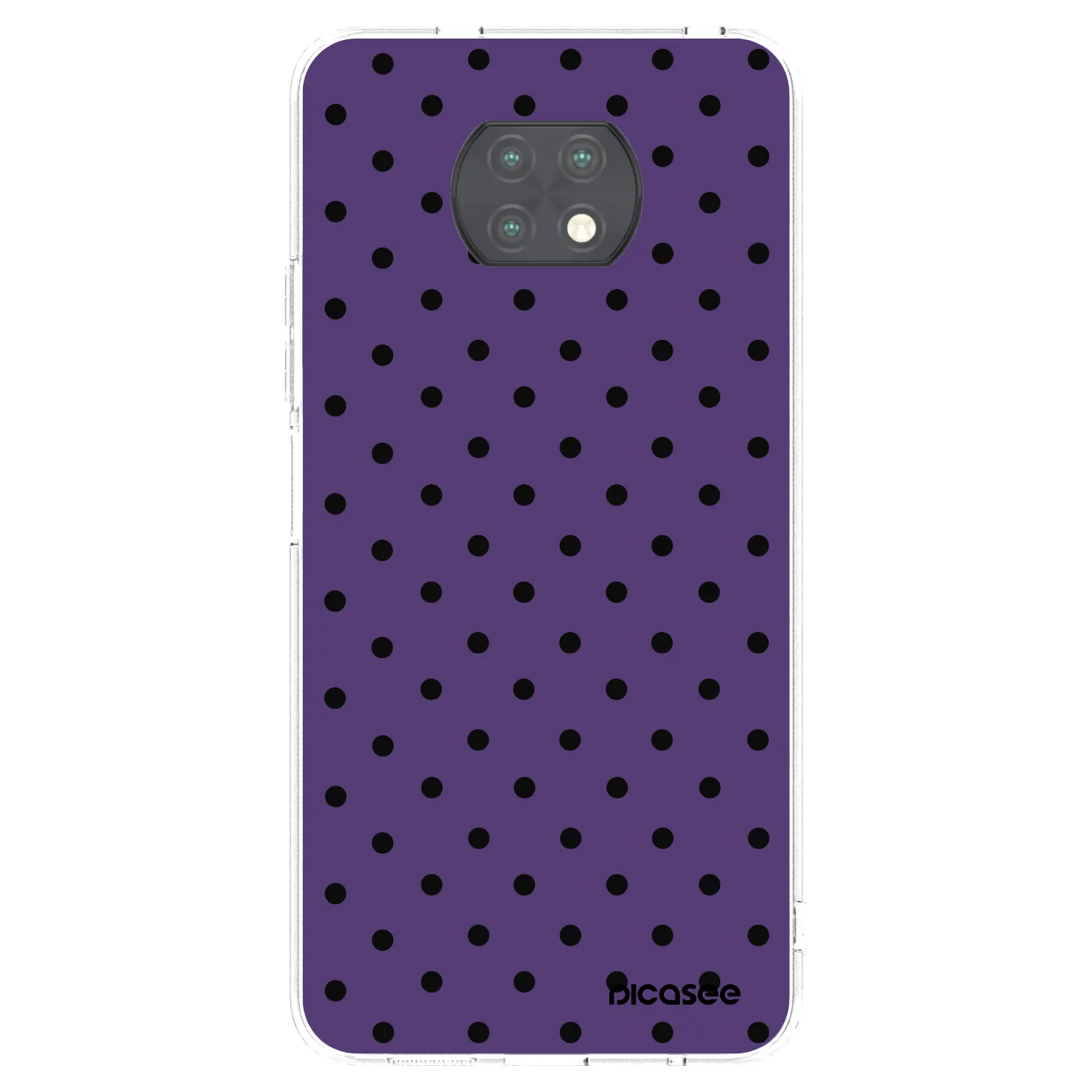 Picasee silikonowe przeźroczyste etui na Xiaomi Redmi Note 9T - Flickers 2