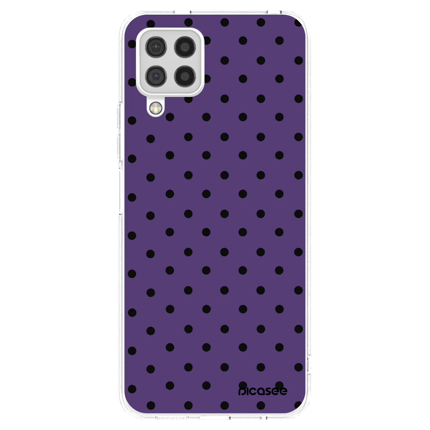 Picasee silikonowe przeźroczyste etui na Samsung Galaxy A22 A225F 4G - Flickers 2