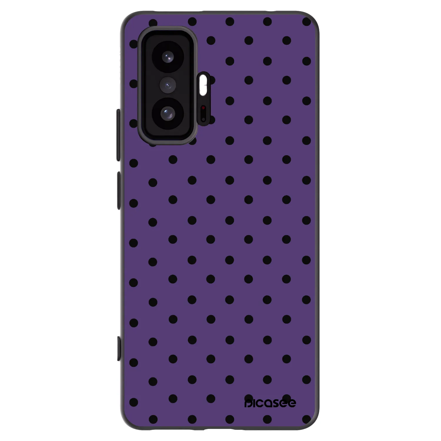 Picasee silikonowe czarne etui na Xiaomi 11T Pro - Flickers 2