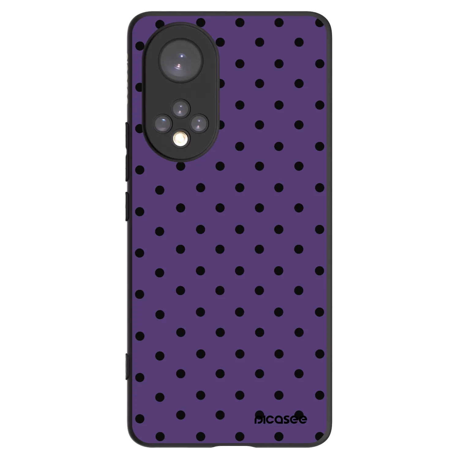 Picasee silikonowe czarne etui na Huawei Nova 9 - Flickers 2