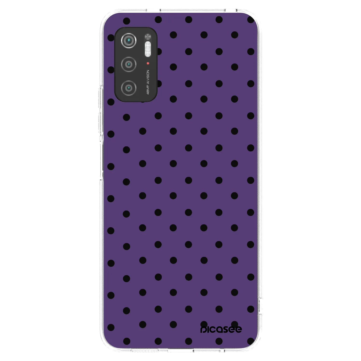 Picasee silikonowe przeźroczyste etui na Xiaomi Poco M3 Pro 5G - Flickers 2