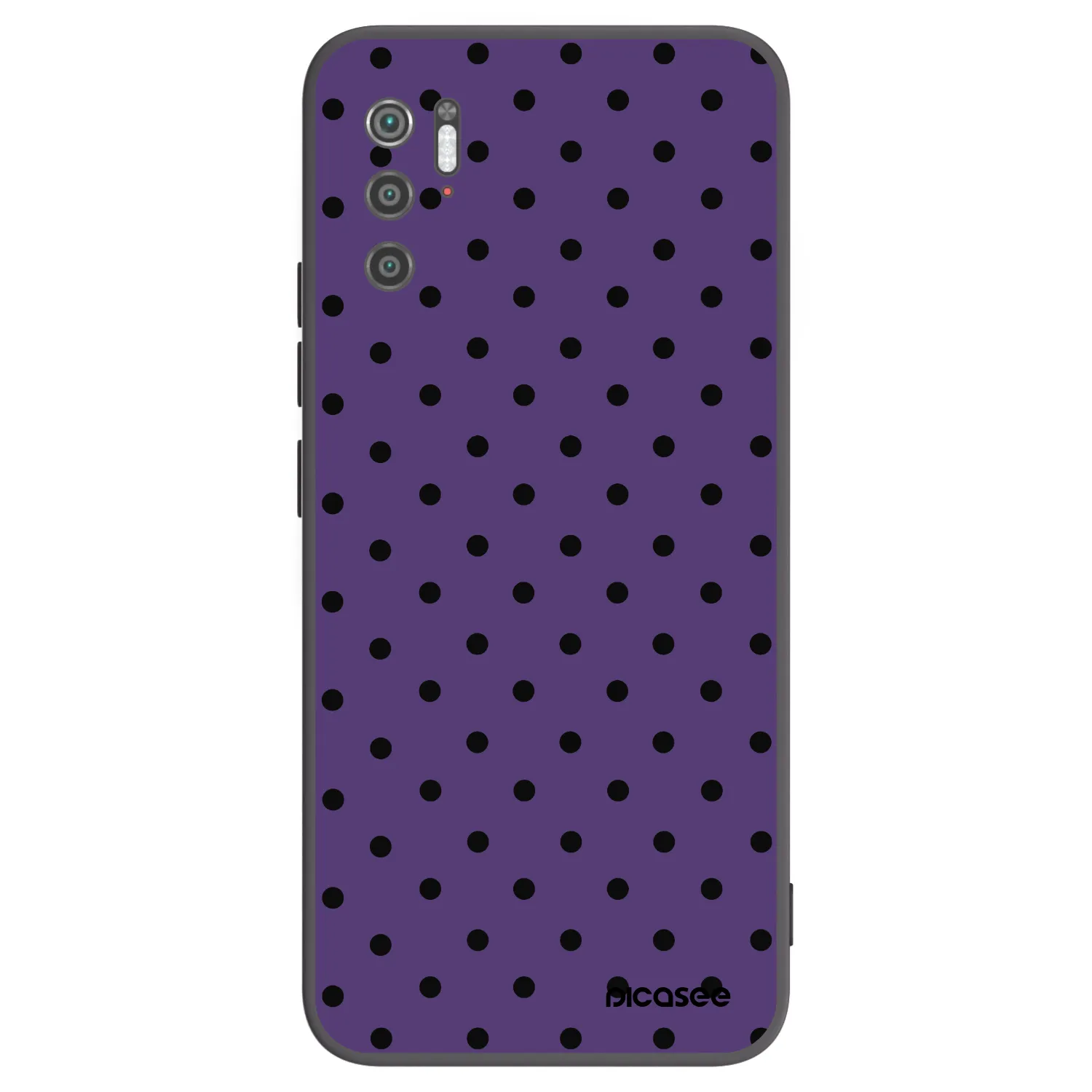 Picasee silikonowe czarne etui na Xiaomi Poco M3 Pro 5G - Flickers 2