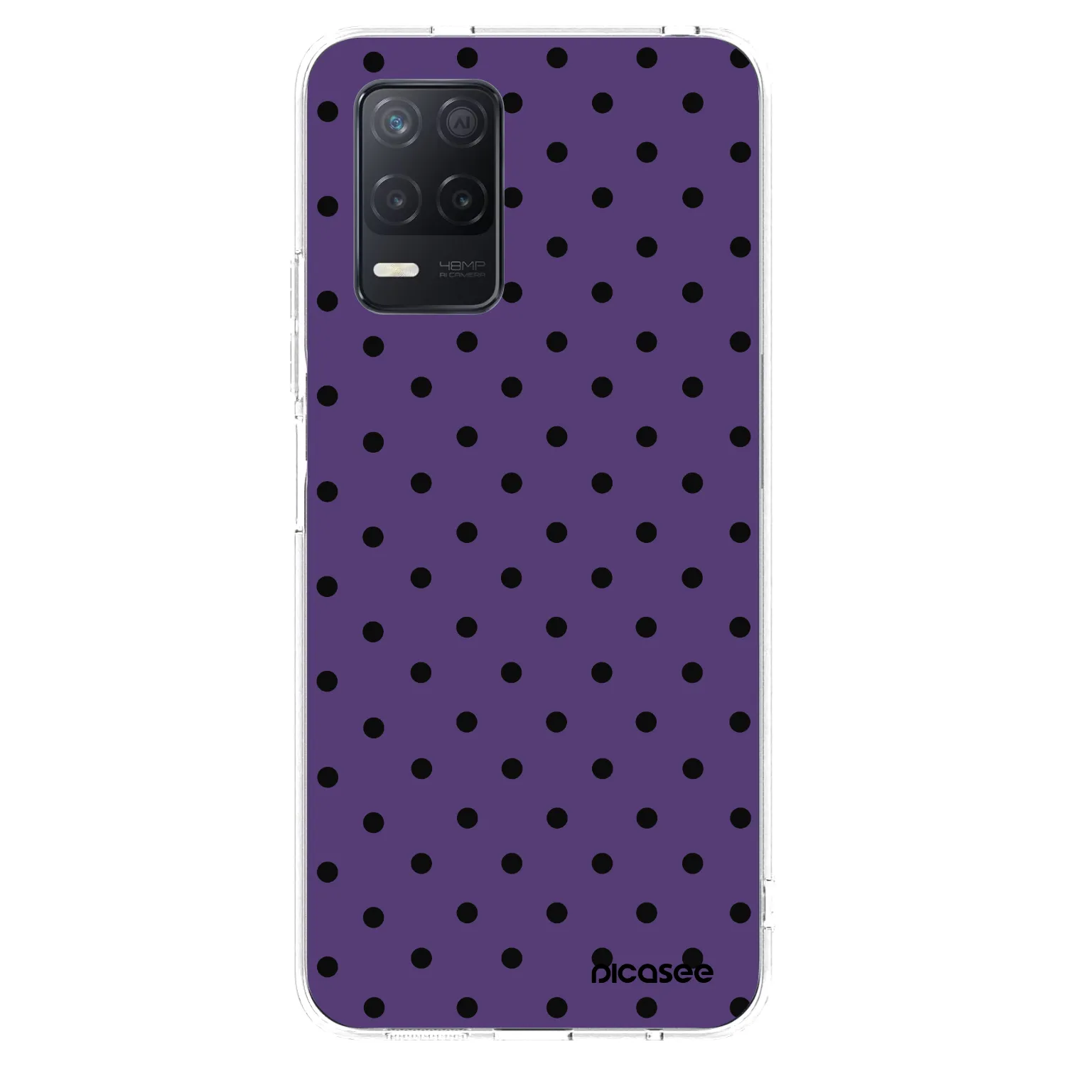 Picasee silikonowe przeźroczyste etui na Realme 8 5G - Flickers 2