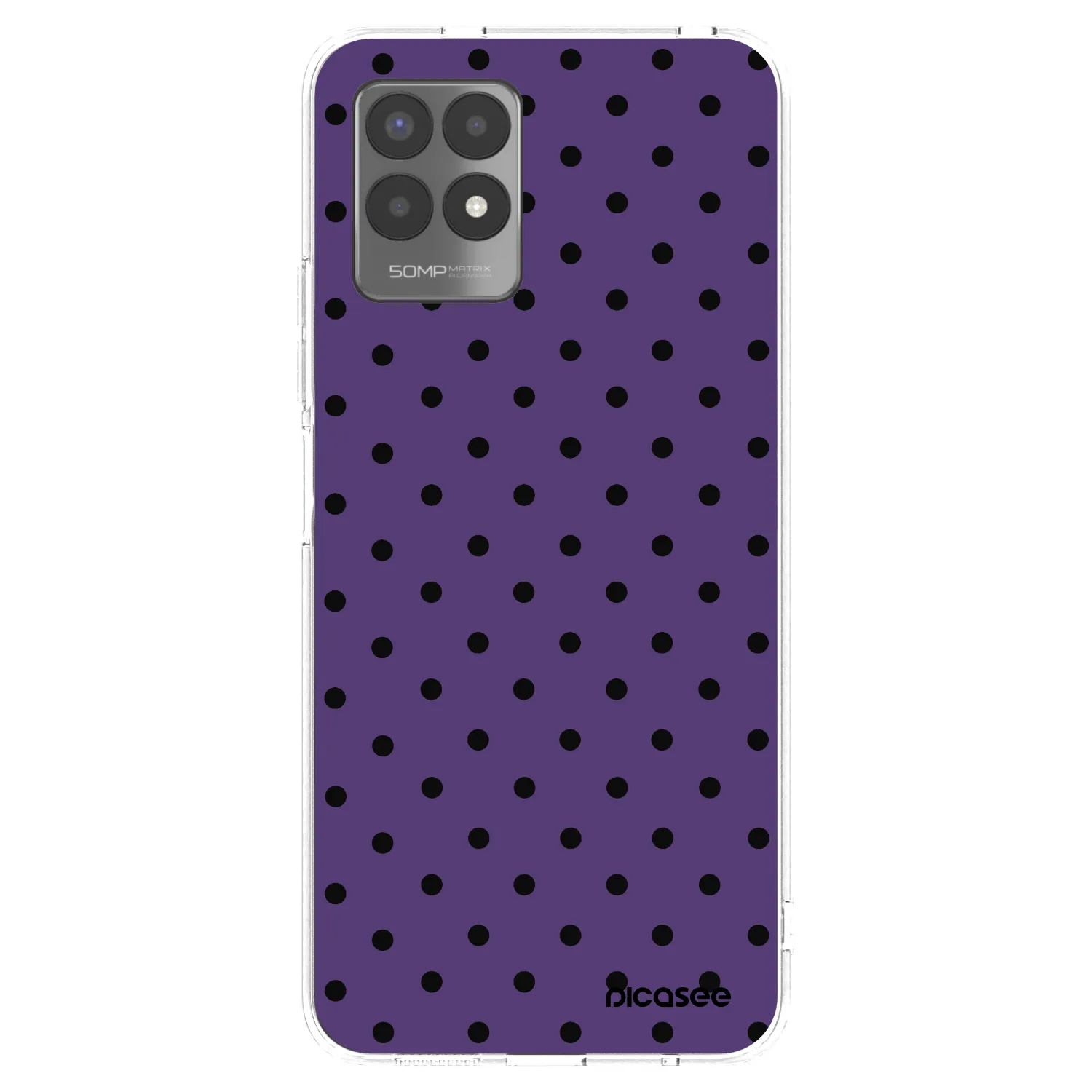 Picasee silikonowe przeźroczyste etui na Realme 8i - Flickers 2