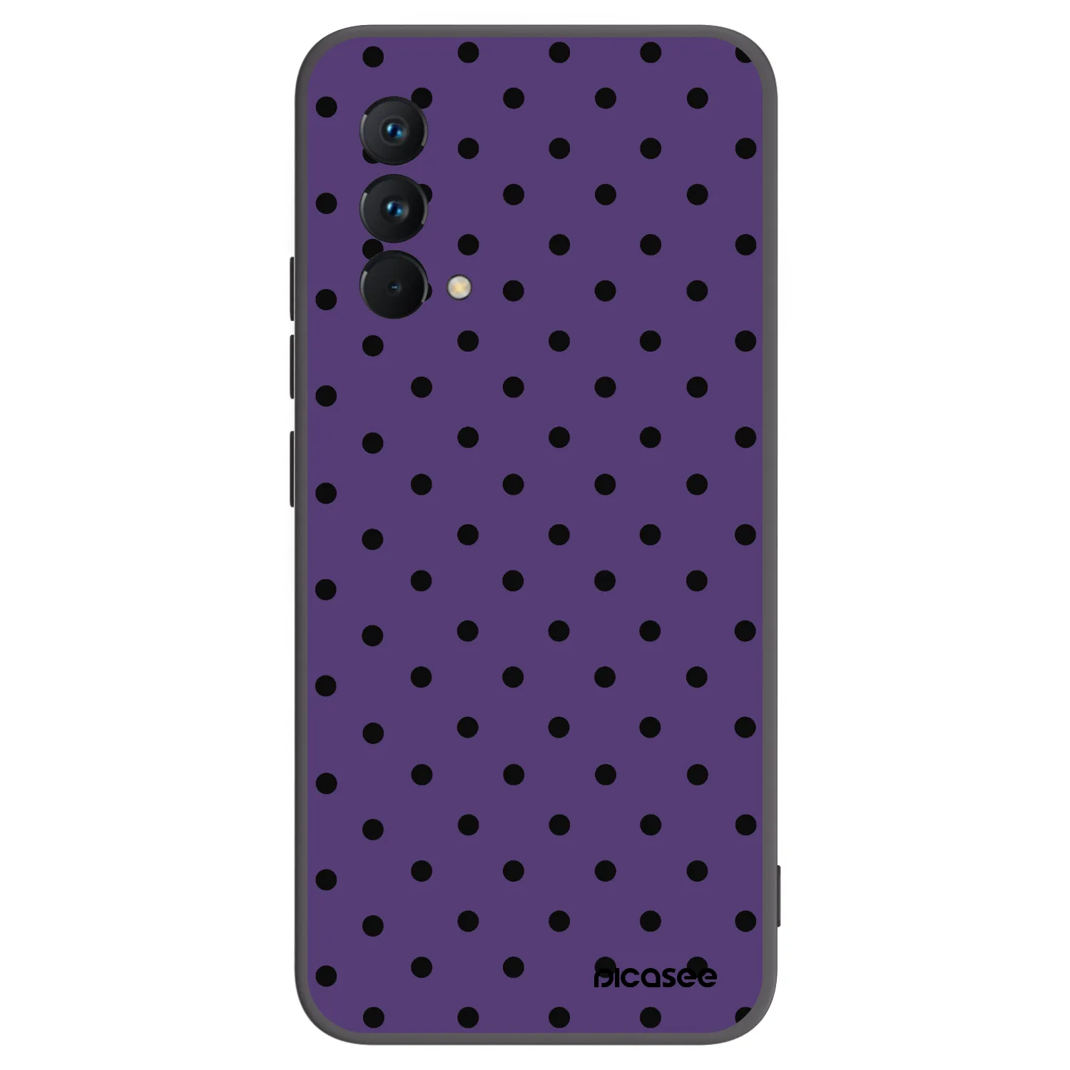 Picasee silikonowe czarne etui na Realme GT Master Edition 5G - Flickers 2