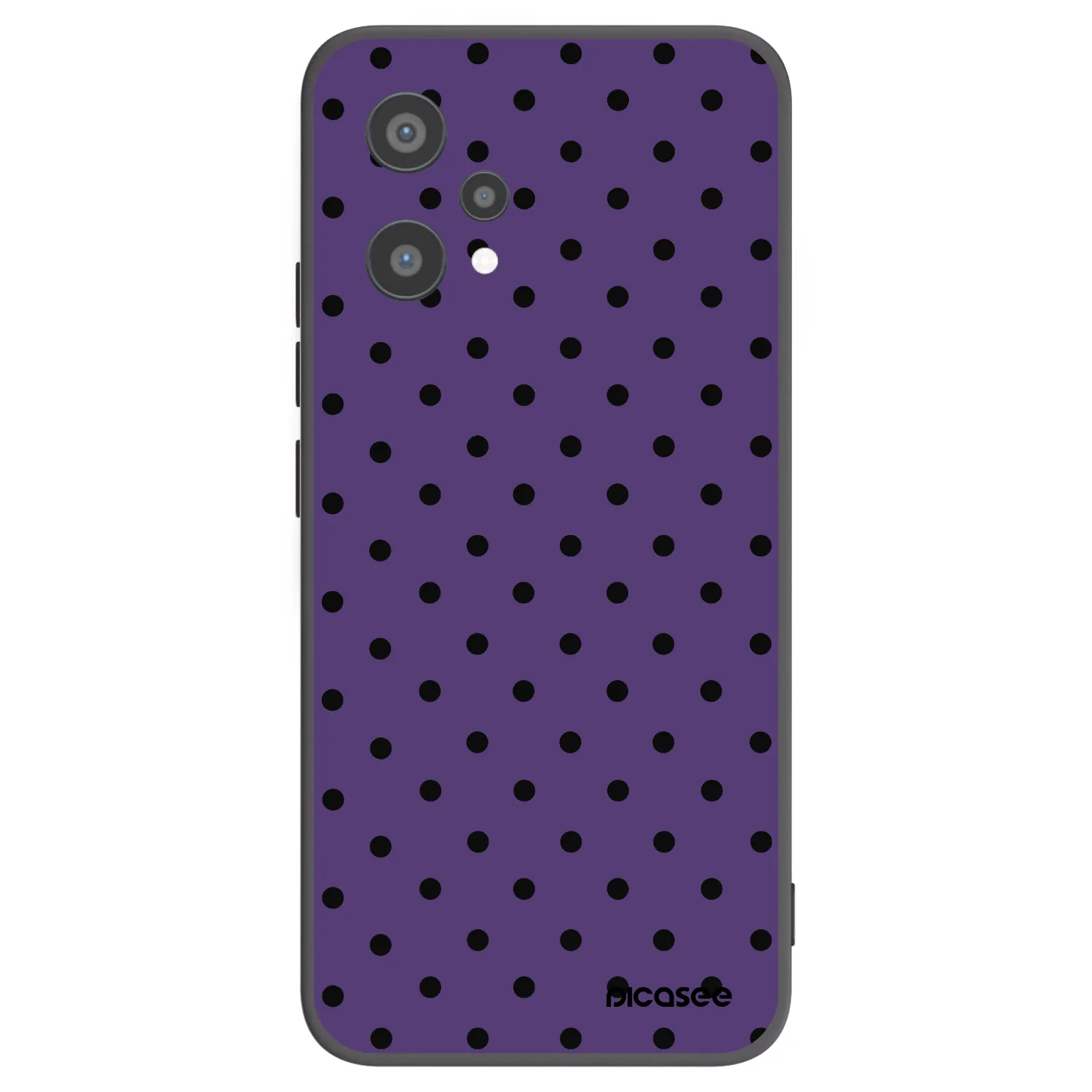 Picasee silikonowe czarne etui na Realme 9 Pro 5G - Flickers 2