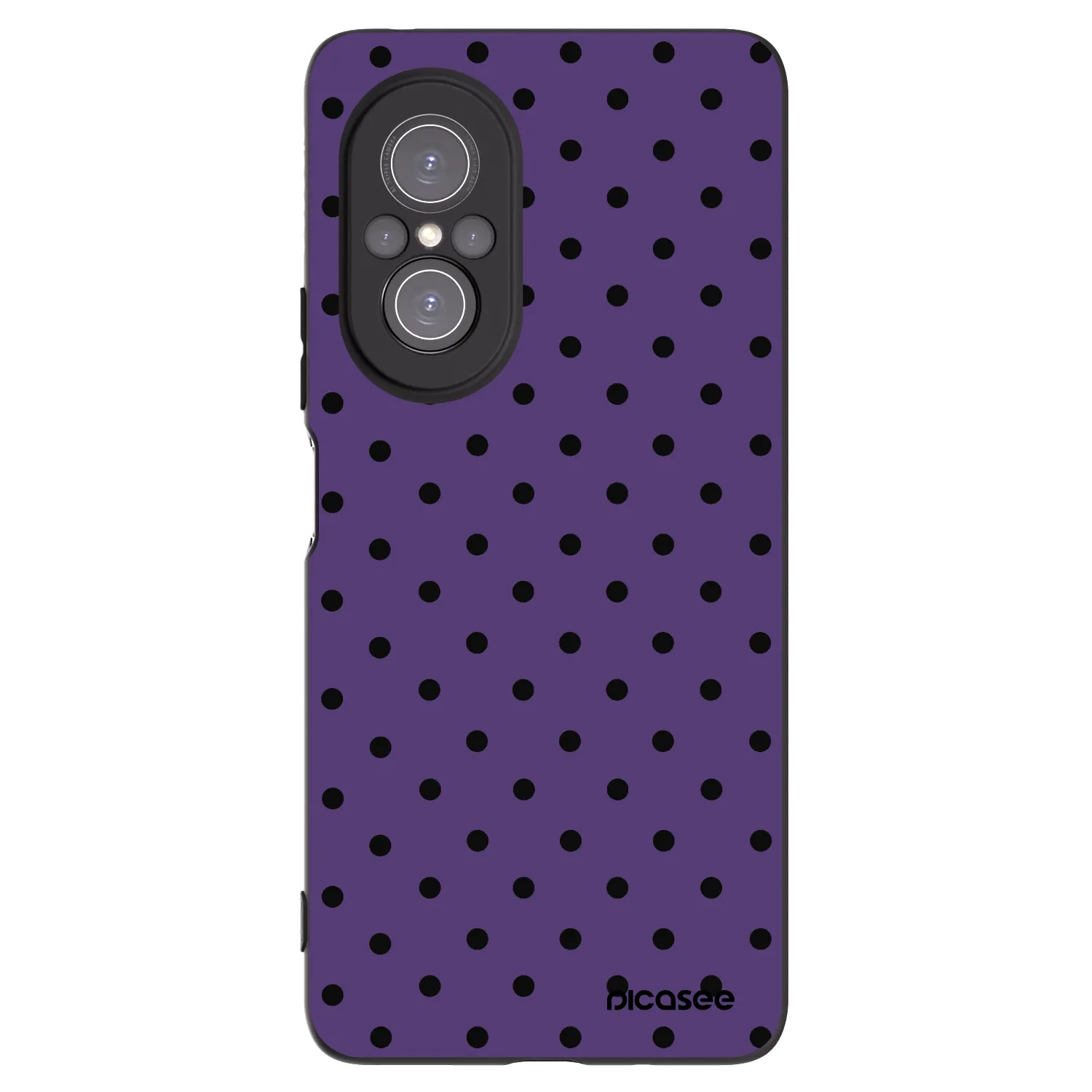Picasee silikonowe czarne etui na Huawei Nova 9 SE - Flickers 2
