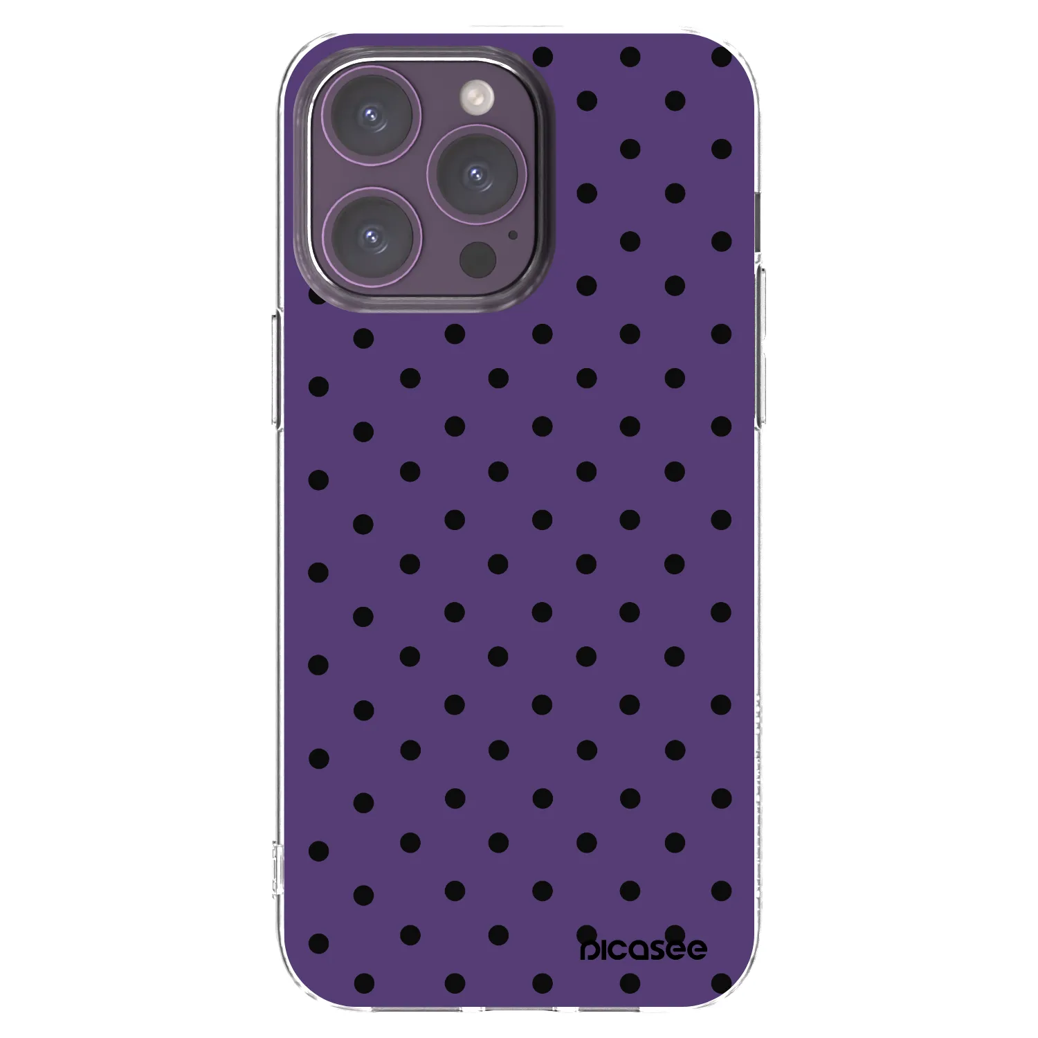 Picasee silikonowe przeźroczyste etui na Apple iPhone 14 Pro Max - Flickers 2