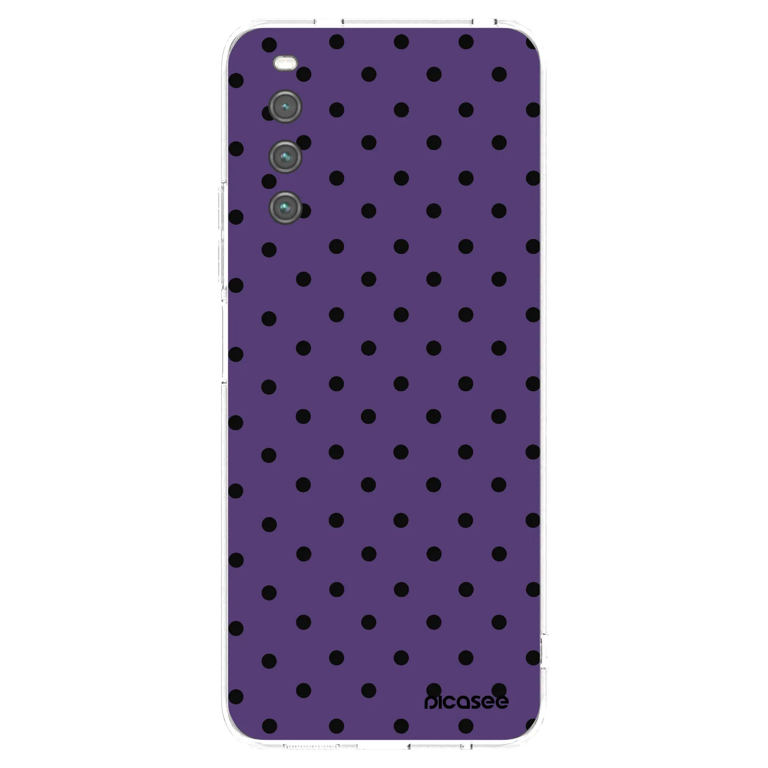 Picasee silikonowe przeźroczyste etui na Sony Xperia 10 IV 5G - Flickers 2