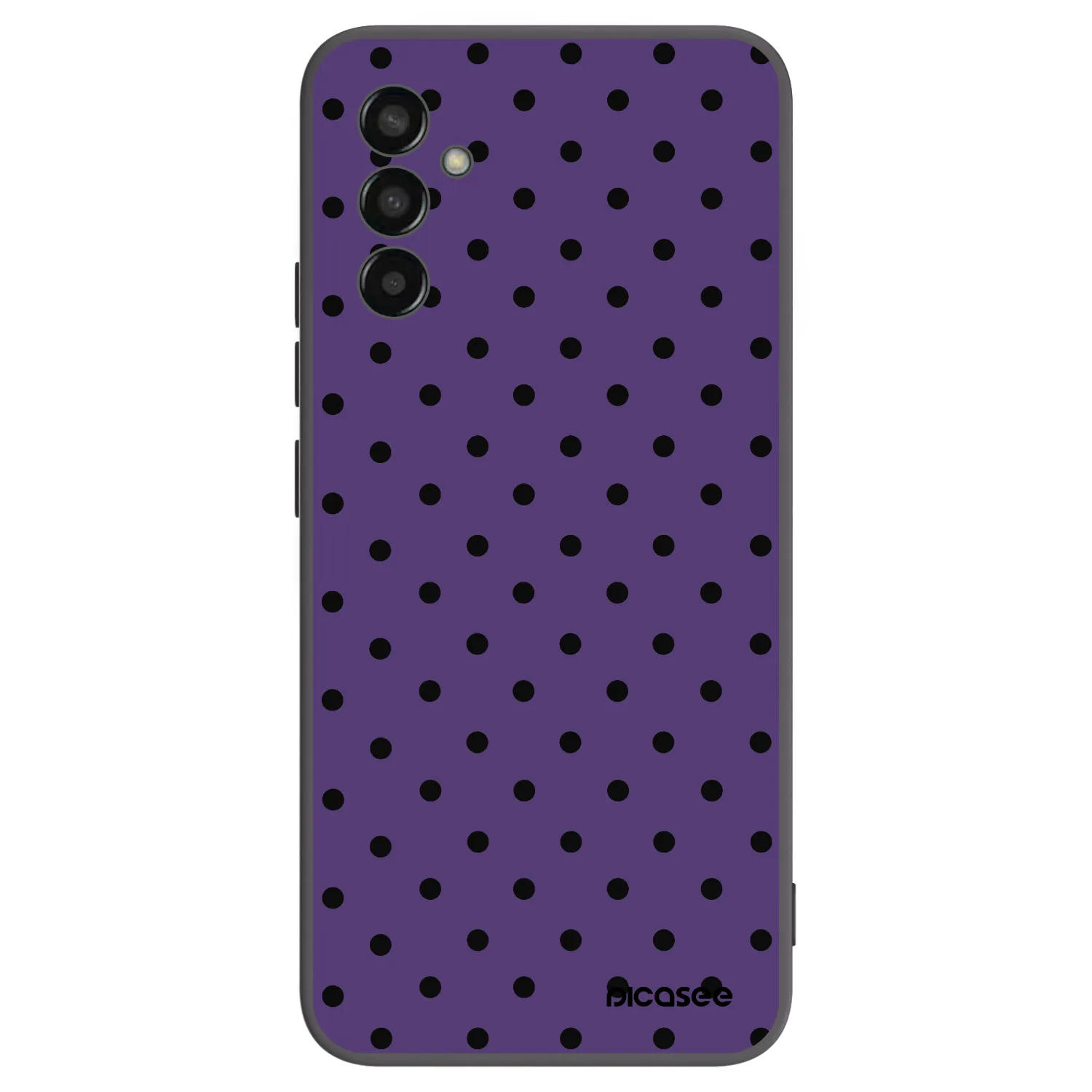 Picasee silikonowe czarne etui na Samsung Galaxy M13 M135F - Flickers 2