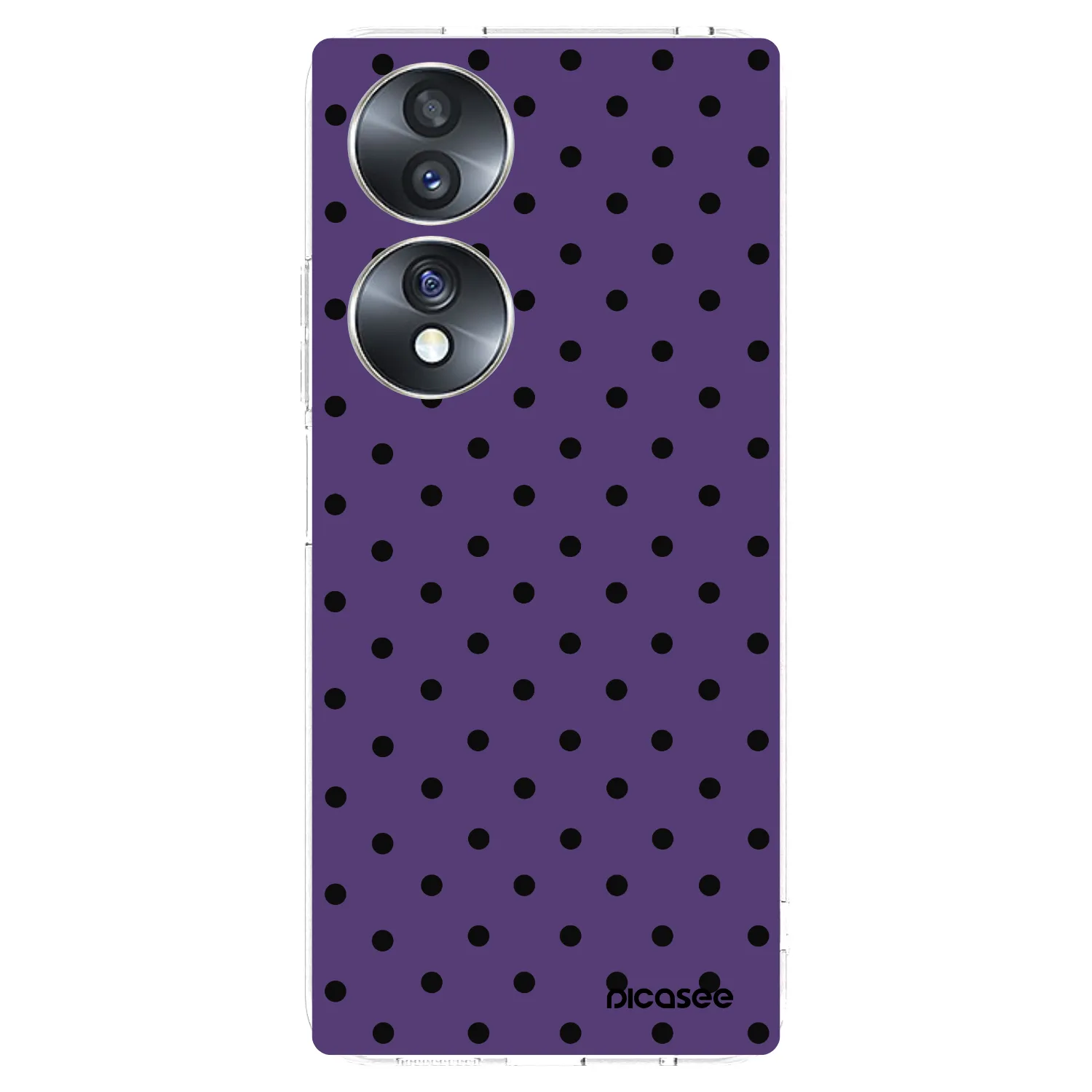Picasee silikonowe przeźroczyste etui na Honor 70 - Flickers 2