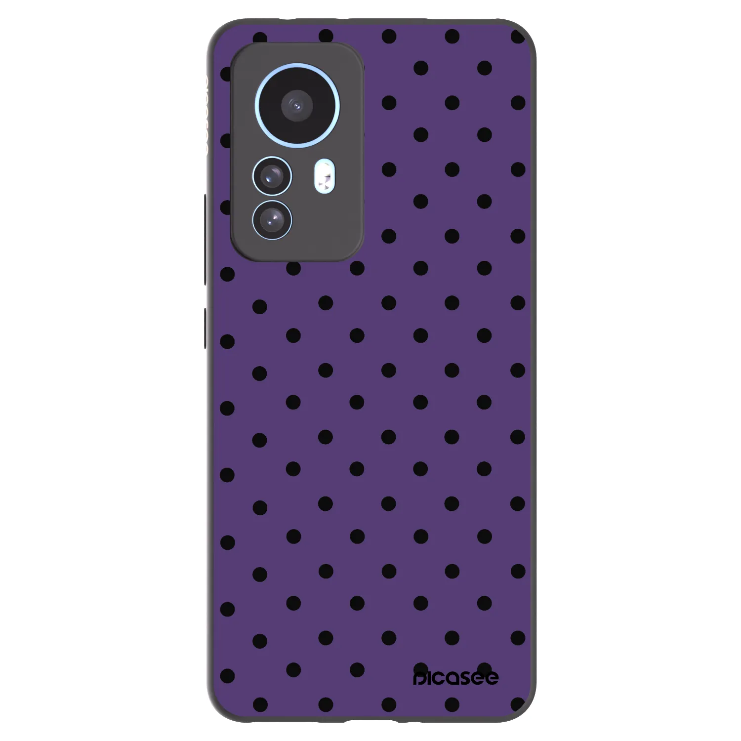Picasee silikonowe czarne etui na Xiaomi 12T Pro - Flickers 2
