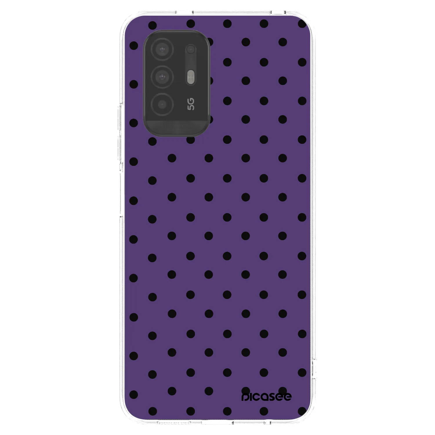 Picasee silikonowe przeźroczyste etui na OPPO A94 5G - Flickers 2