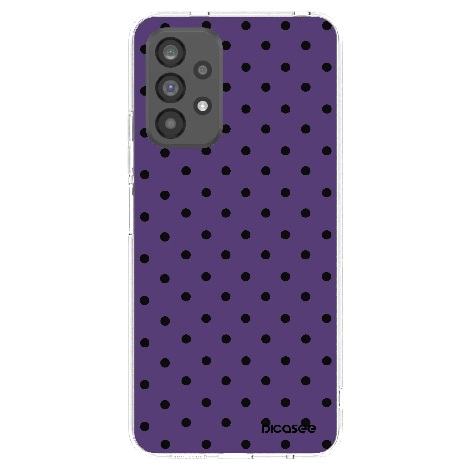 Picasee silikonowe przeźroczyste etui na Samsung Galaxy A73 5G - Flickers 2