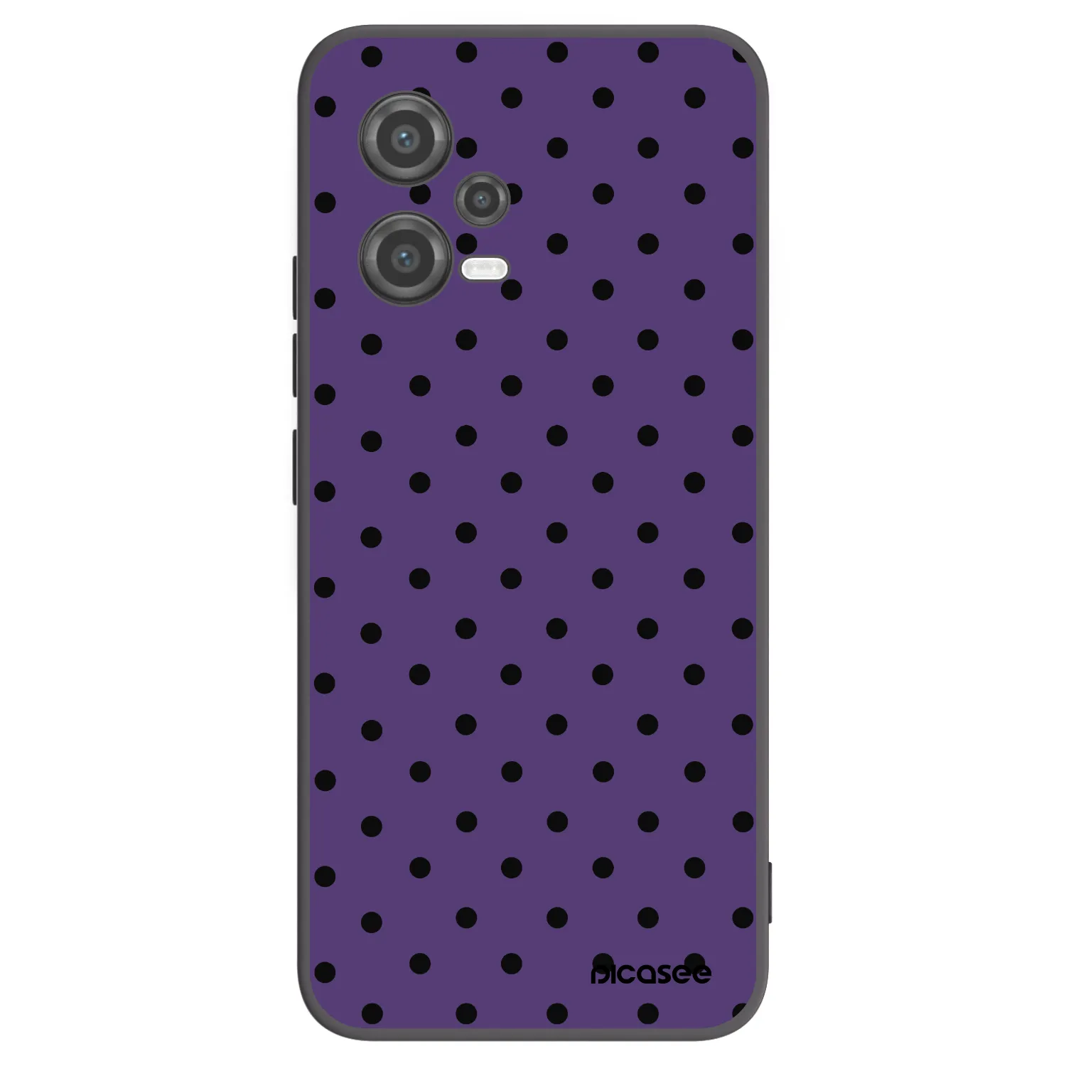Picasee silikonowe czarne etui na Xiaomi Poco X5 - Flickers 2