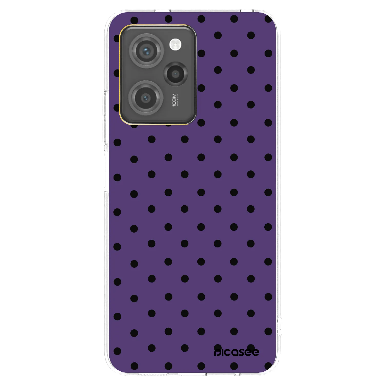 Picasee silikonowe czarne etui na Xiaomi Poco X5 Pro - Flickers 2
