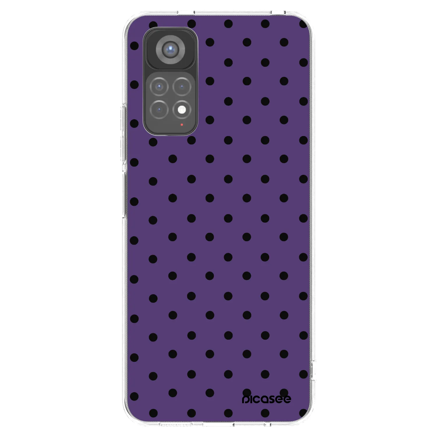 Picasee silikonowe przeźroczyste etui na Xiaomi Redmi Note 11S 5G - Flickers 2