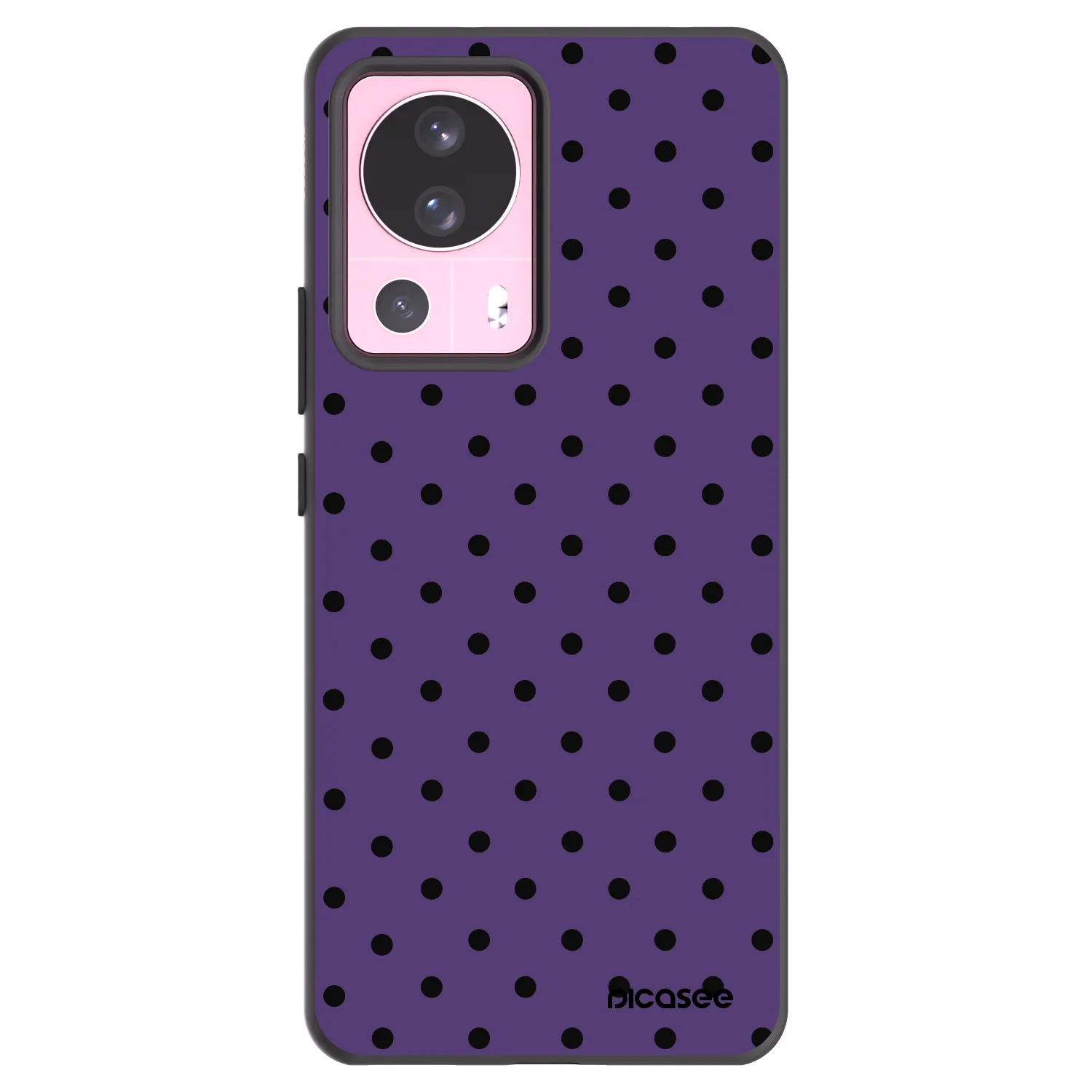 Picasee silikonowe czarne etui na Xiaomi 13 Lite - Flickers 2