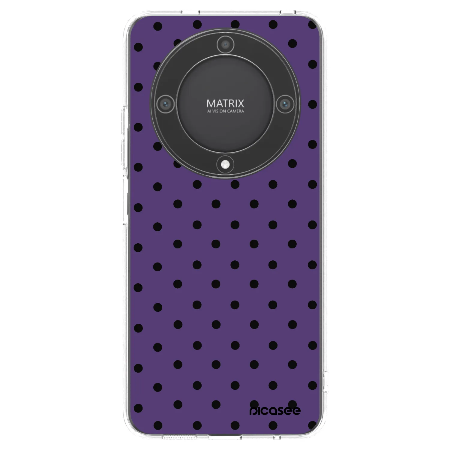 Picasee silikonowe przeźroczyste etui na Honor Magic5 Lite 5G - Flickers 2