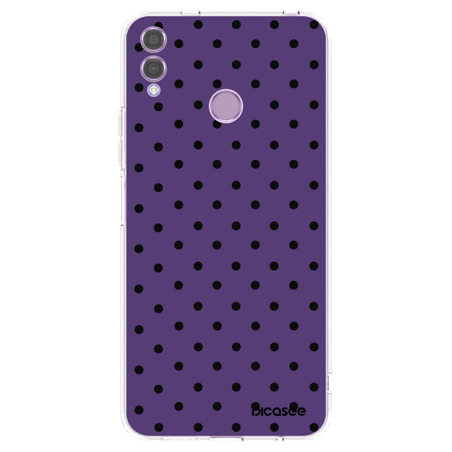 Picasee silikonowe przeźroczyste etui na Honor 8X - Flickers 2
