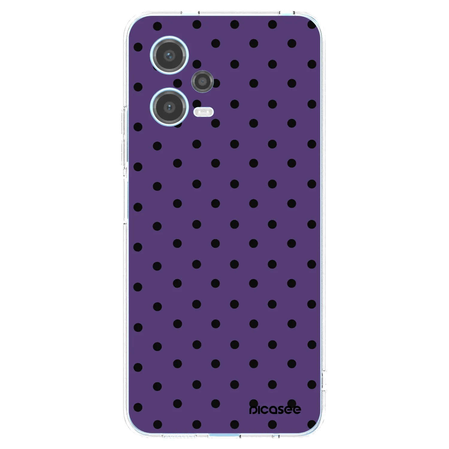 Picasee silikonowe przeźroczyste etui na Xiaomi Redmi Note 12 5G - Flickers 2