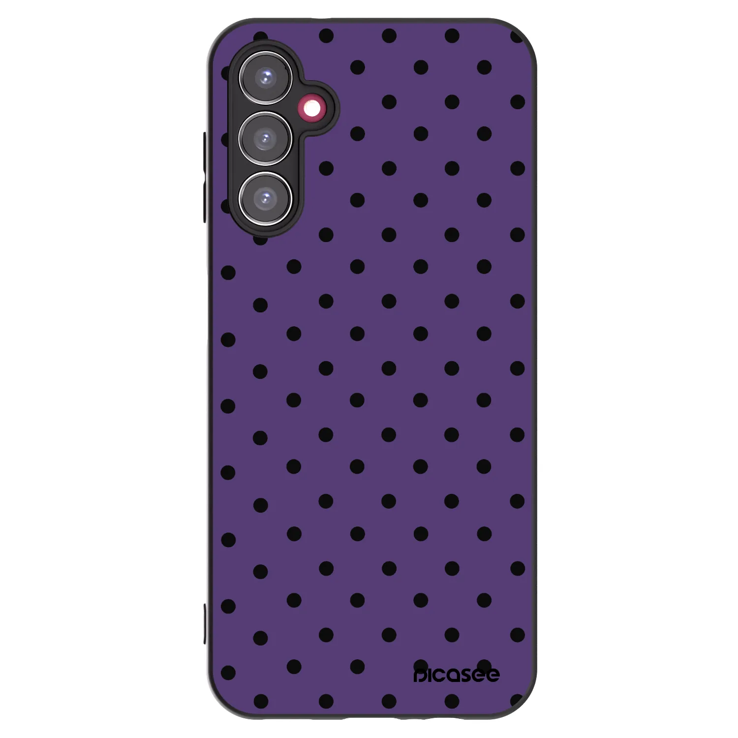 Picasee silikonowe czarne etui na Samsung Galaxy A14 5G A146P - Flickers 2