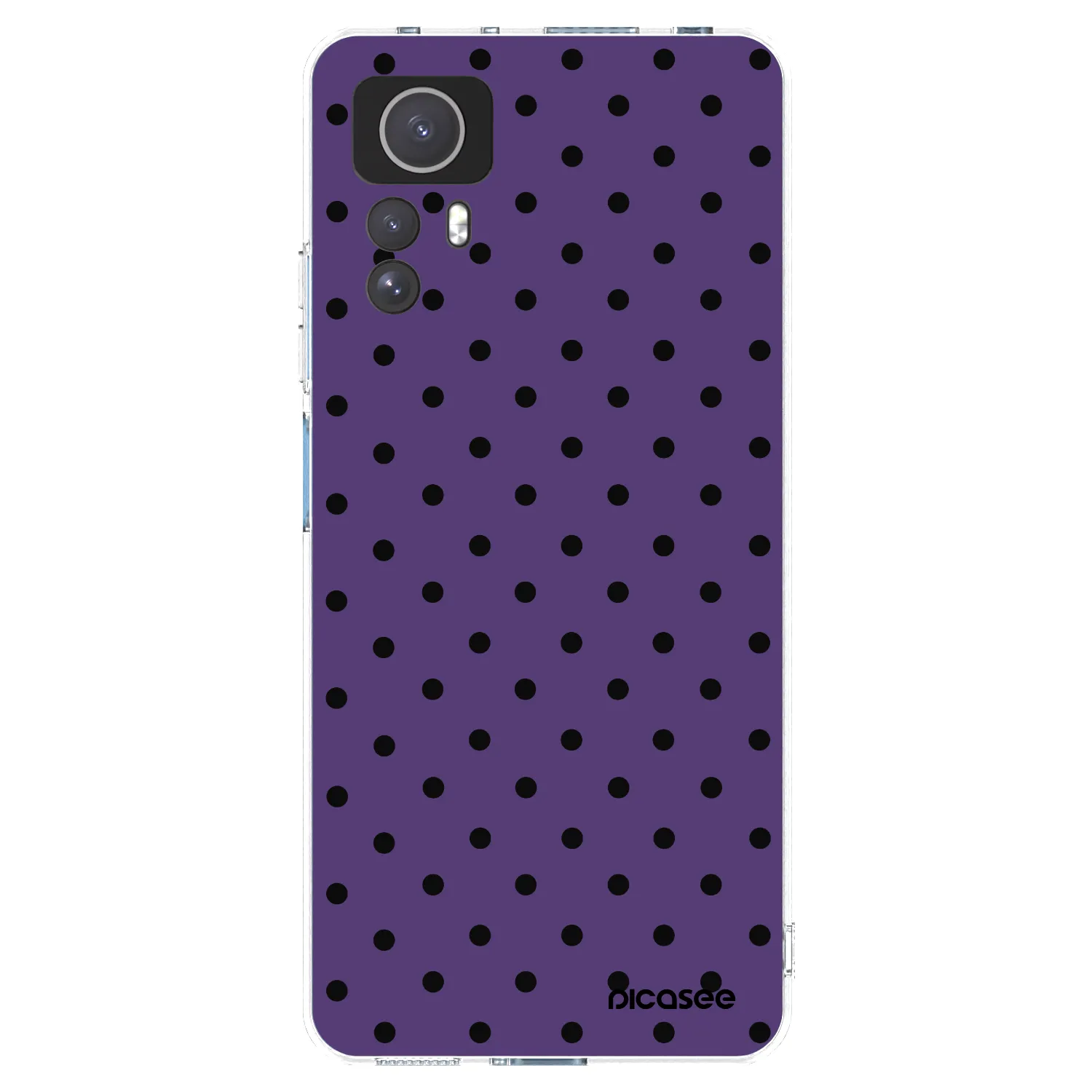 Picasee silikonowe przeźroczyste etui na Xiaomi Redmi Note 12S - Flickers 2
