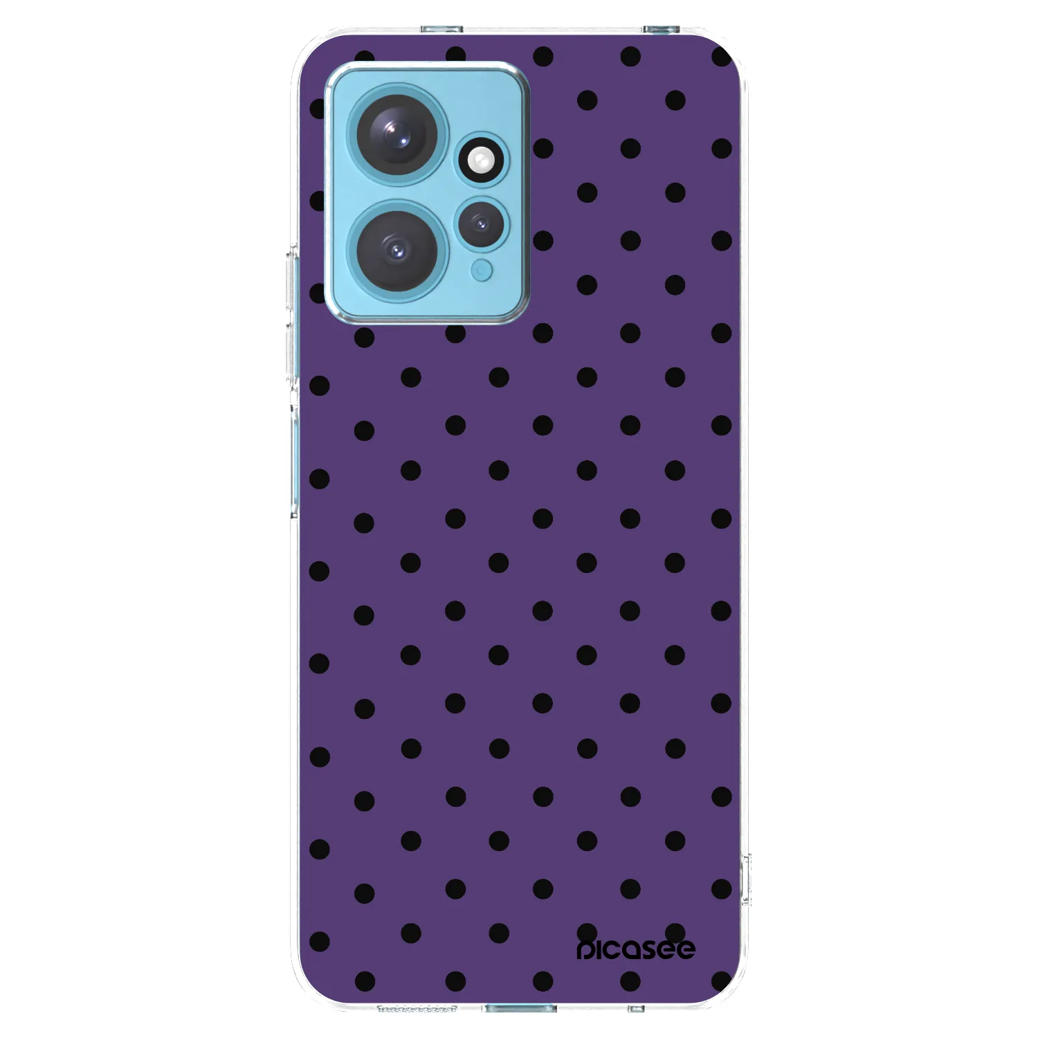 Picasee silikonowe przeźroczyste etui na Xiaomi Redmi Note 12 4G - Flickers 2