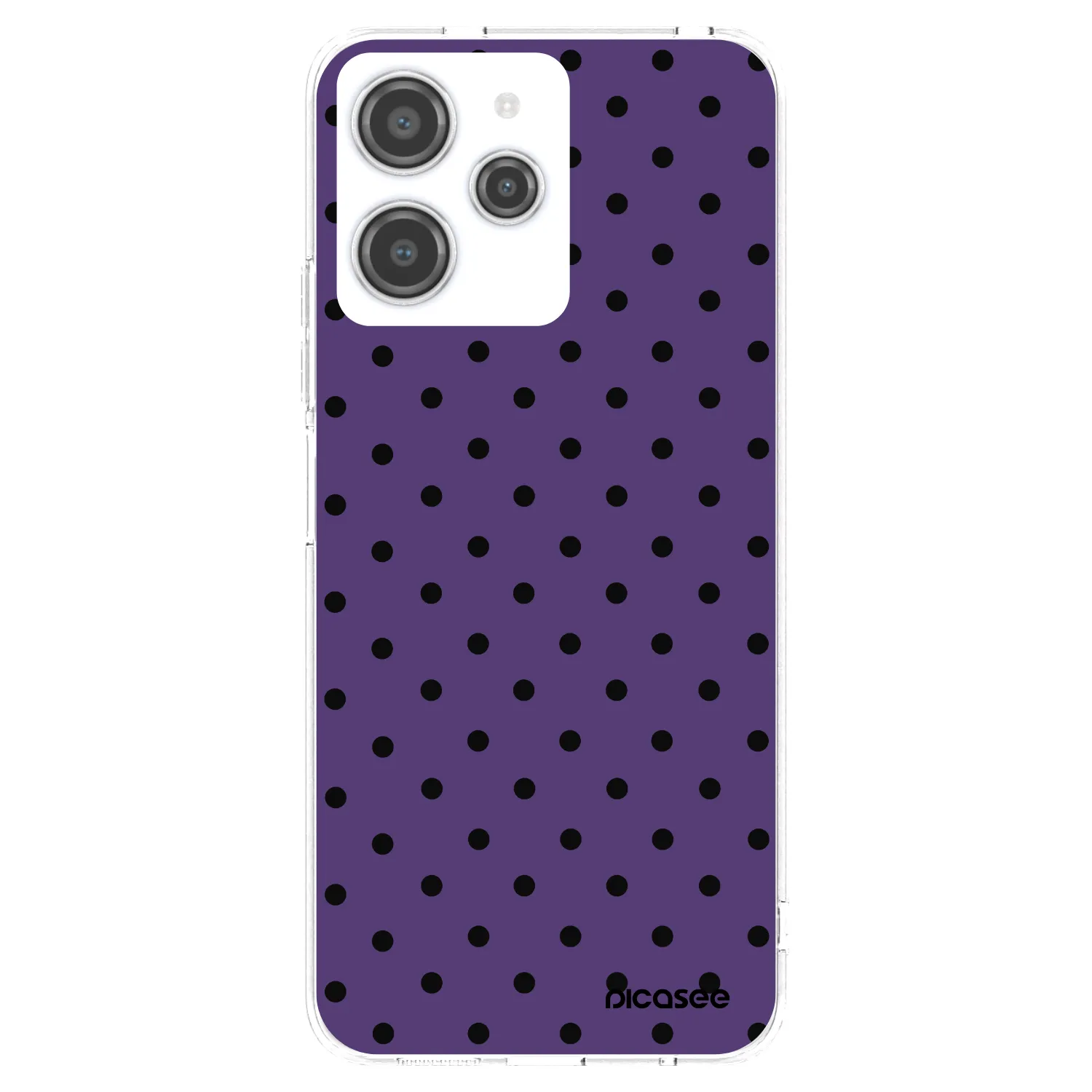 Picasee silikonowe przeźroczyste etui na Xiaomi Redmi 12 4G - Flickers 2