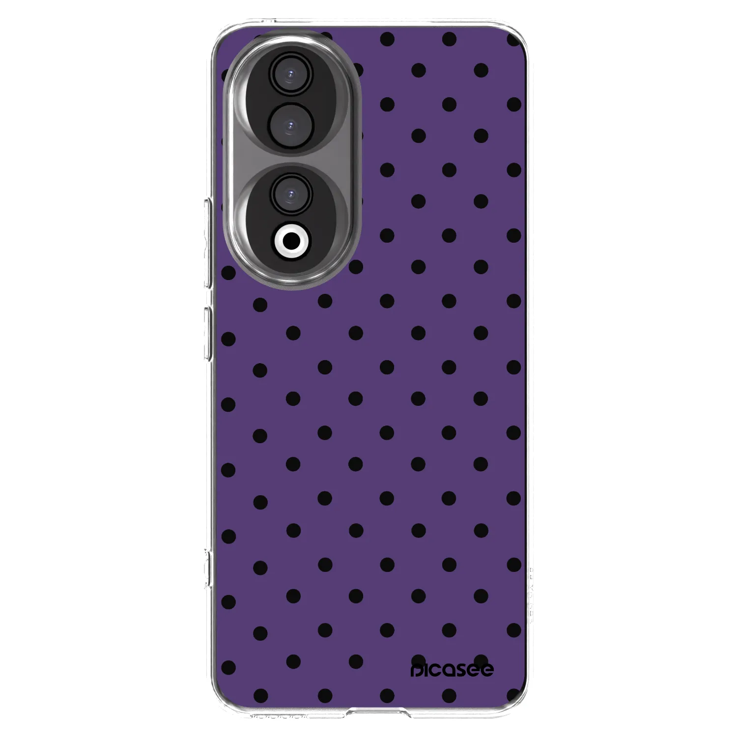 Picasee silikonowe przeźroczyste etui na Honor 90 5G - Flickers 2