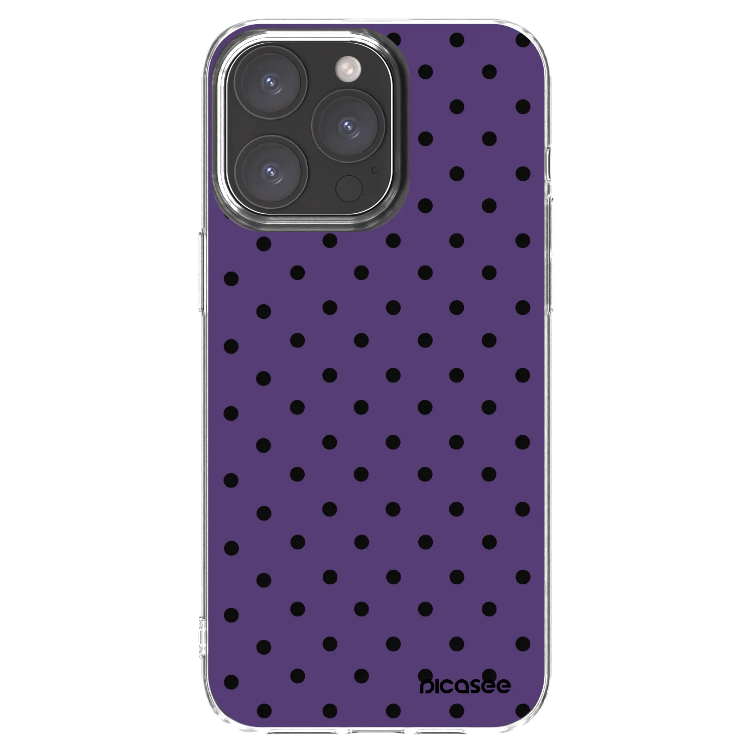 Picasee silikonowe przeźroczyste etui na Apple iPhone 15 Pro Max - Flickers 2
