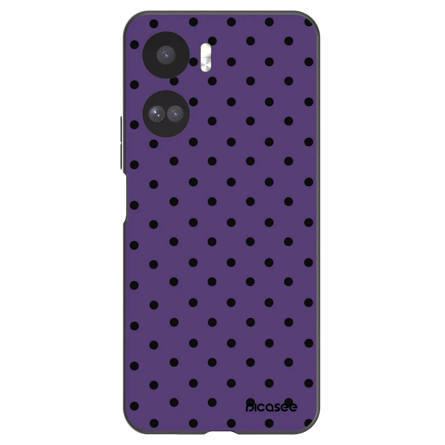 Picasee silikonowe czarne etui na Honor 90 Lite 5G - Flickers 2