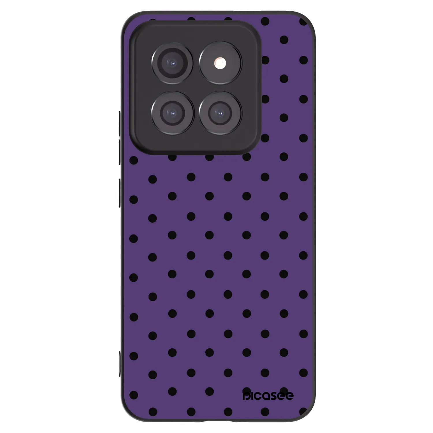 Picasee silikonowe czarne etui na Xiaomi 14 Pro - Flickers 2