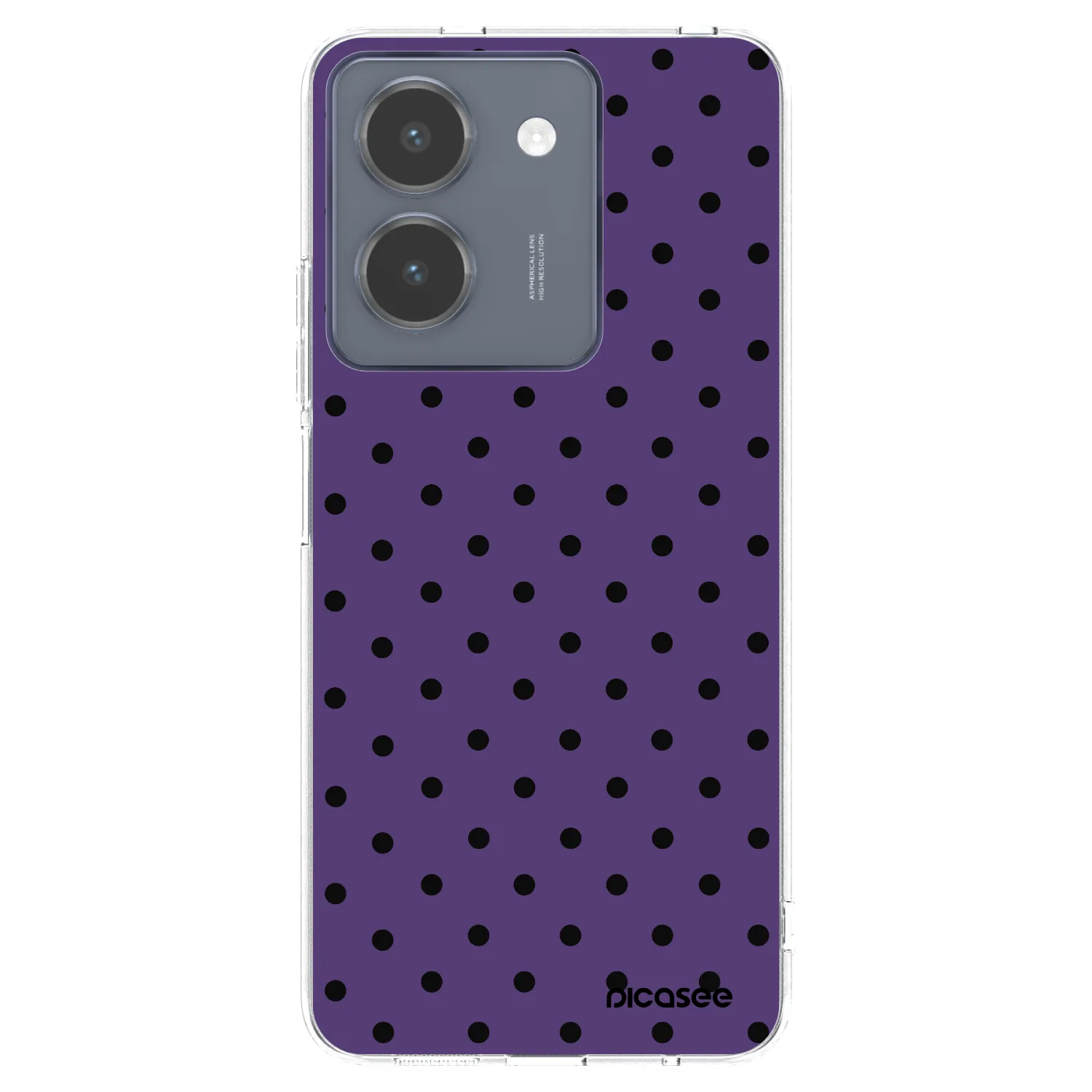 Picasee silikonowe przeźroczyste etui na Vivo Y36 4G - Flickers 2
