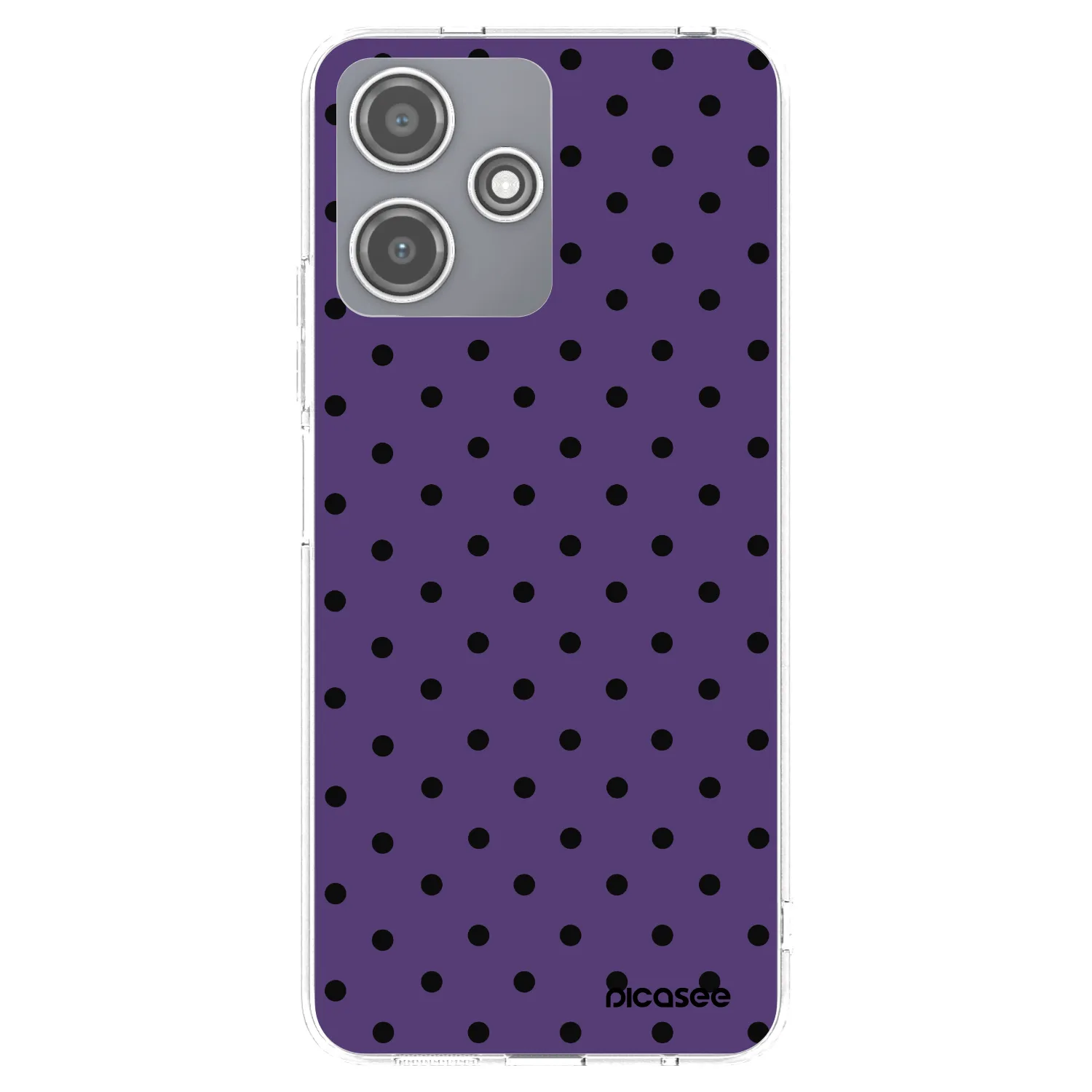 Picasee silikonowe przeźroczyste etui na Xiaomi Redmi 12 5G - Flickers 2